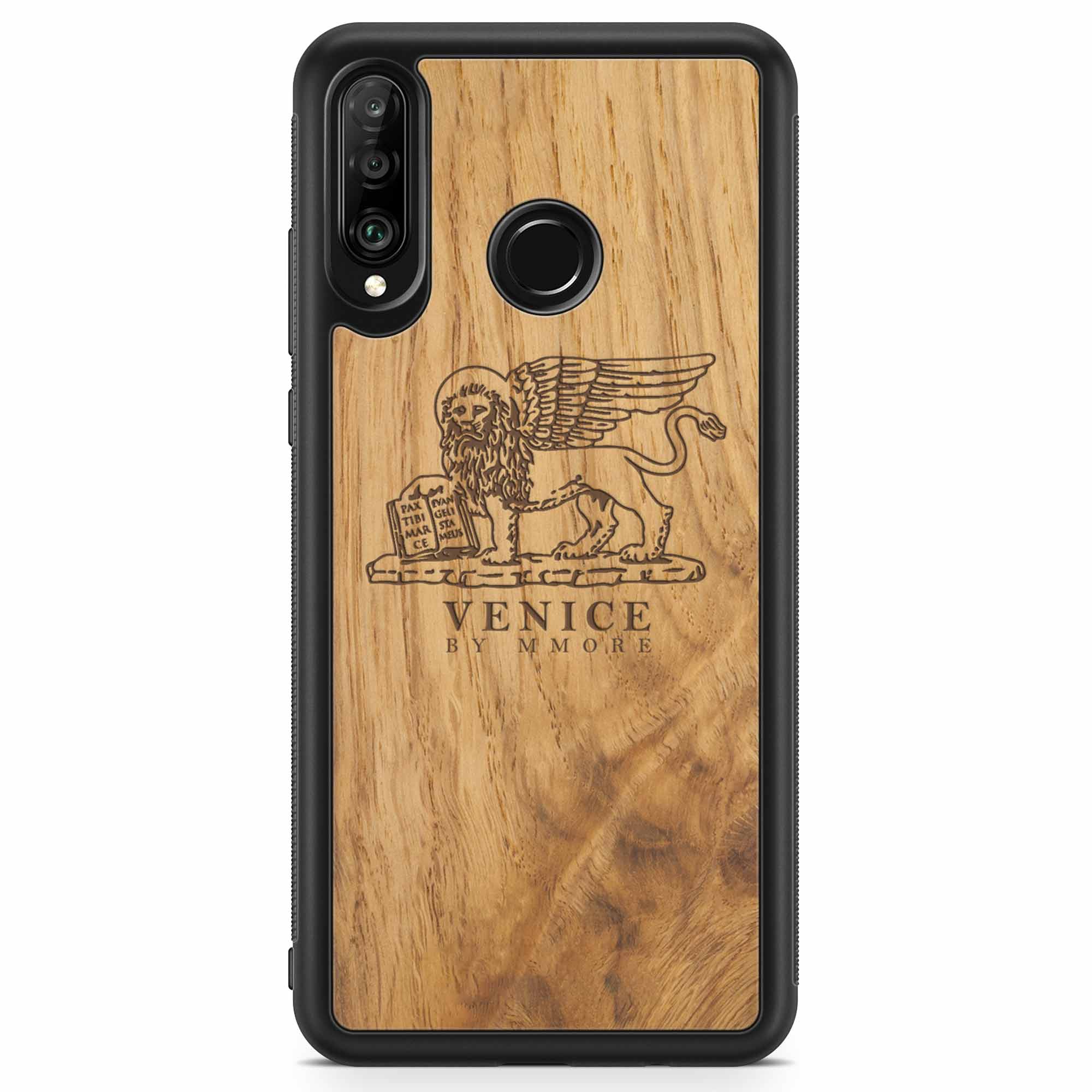 Venice Oak Wood Phone Case | Mark of Lion, Full Protection