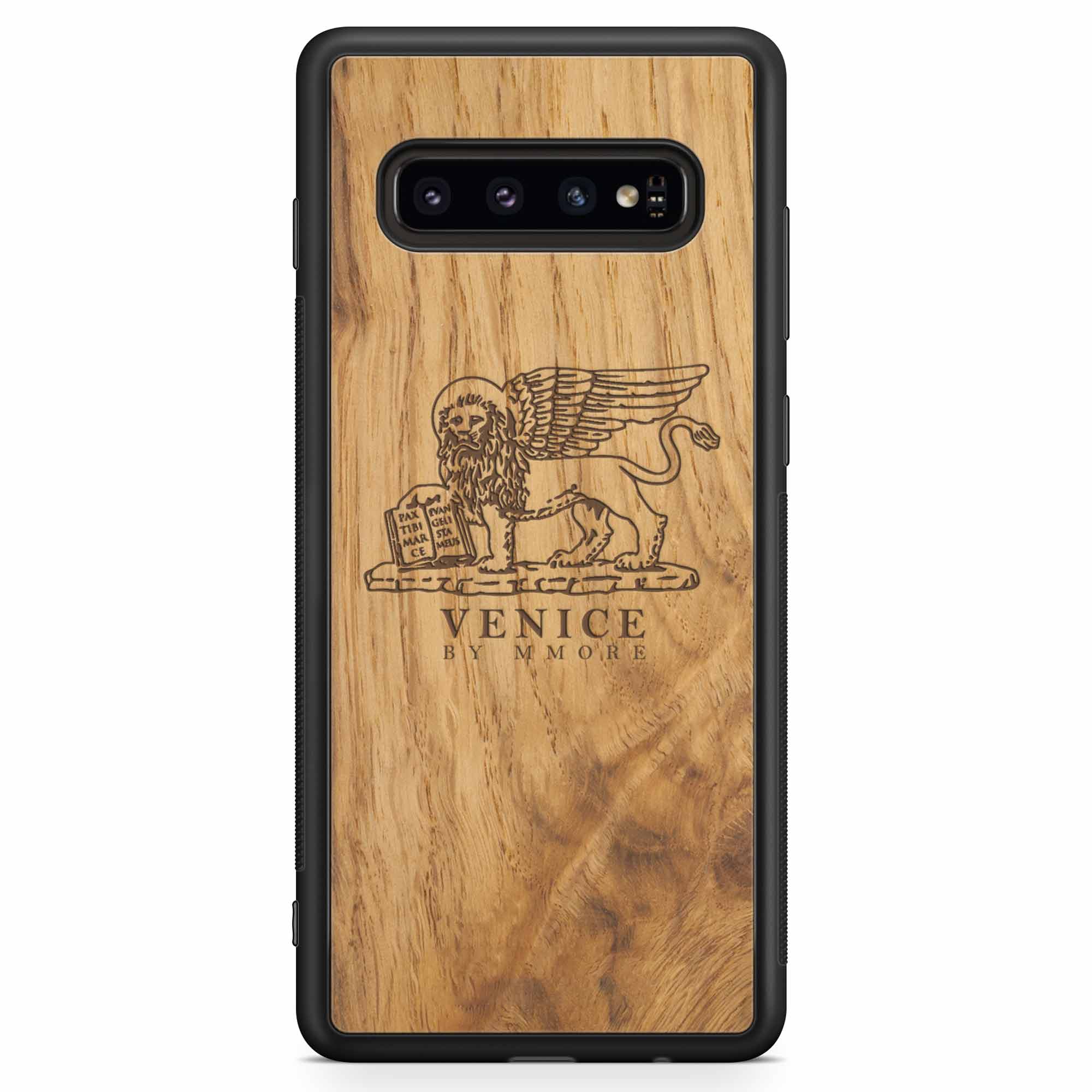 Venice Oak Wood Phone Case | Mark of Lion, Full Protection