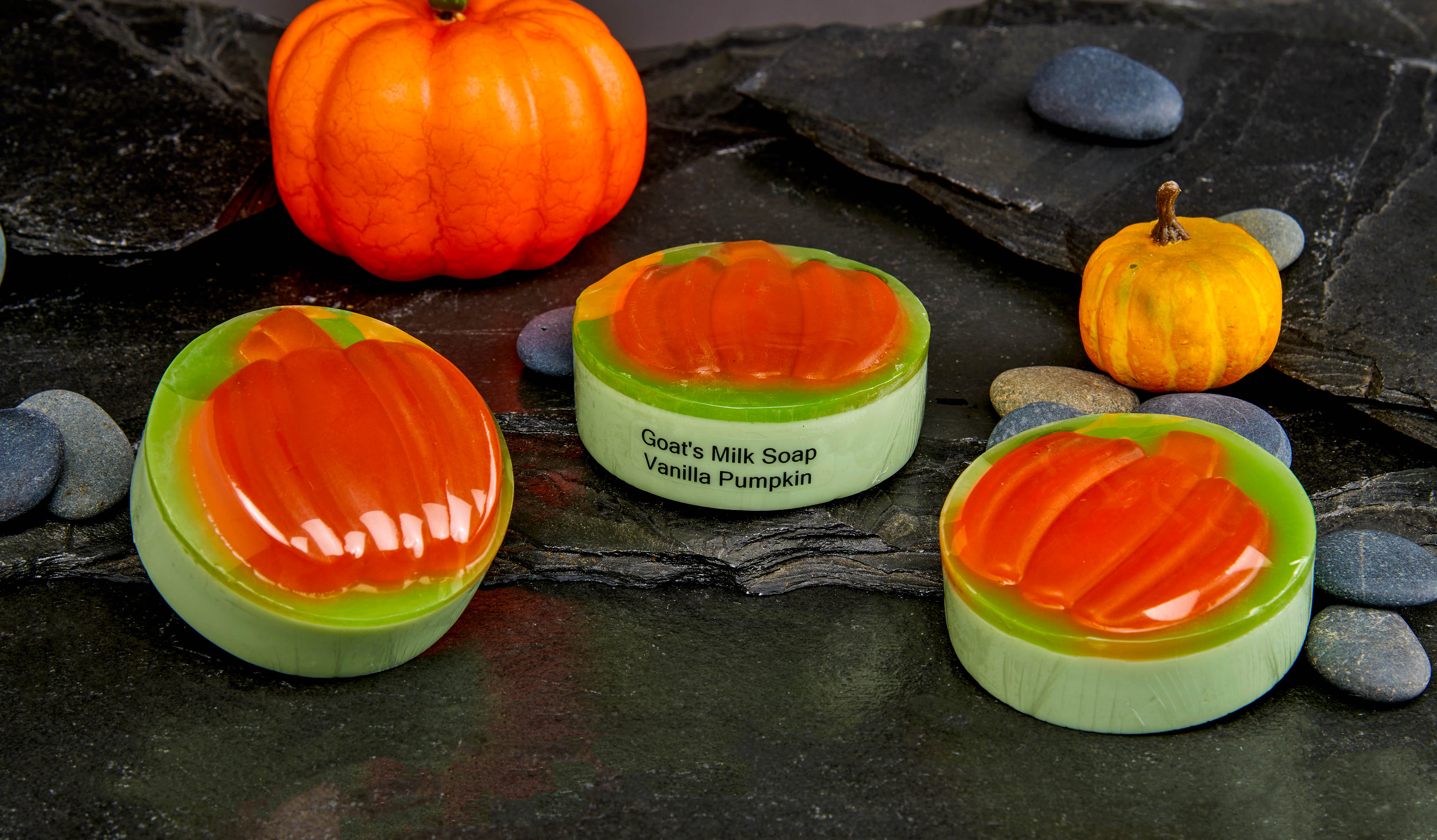 Pumpkin Soaps with Pumpkin Spice Scent