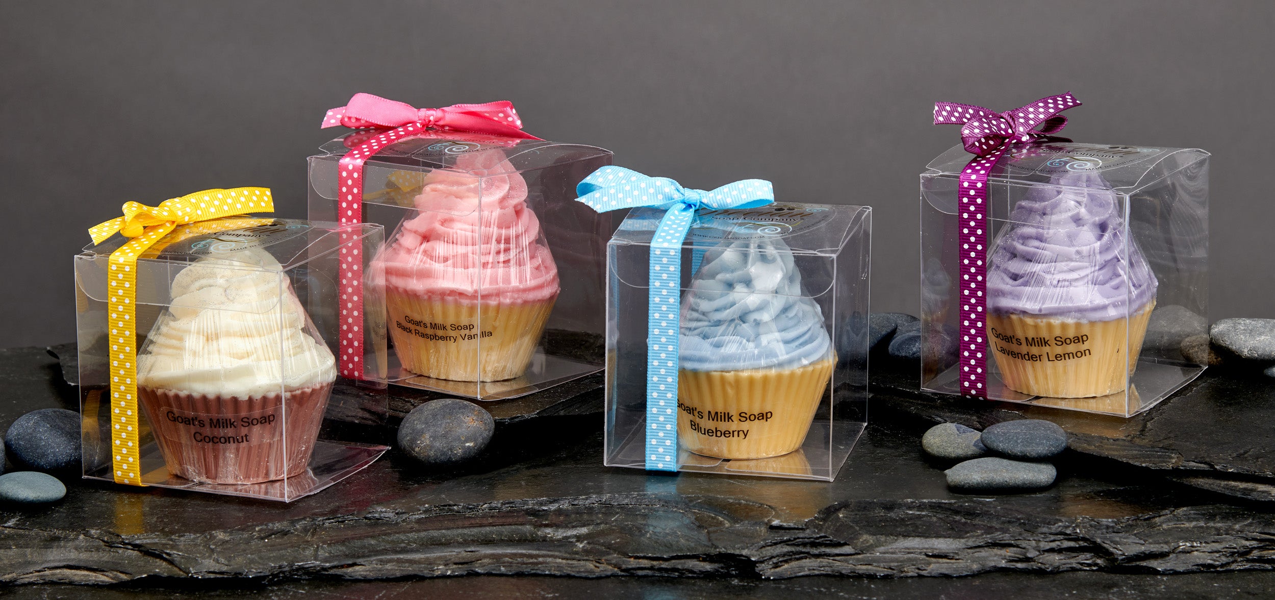 Swirl-Topped Cupcake Soaps