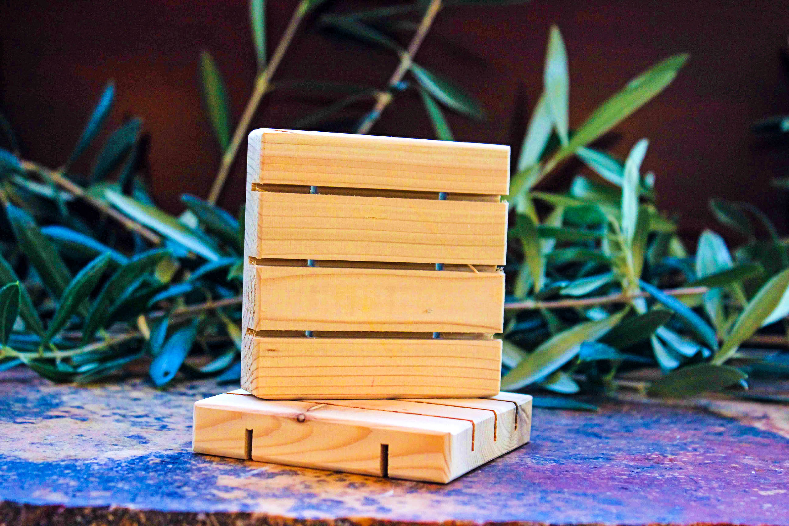 Cedar Soap Cradle