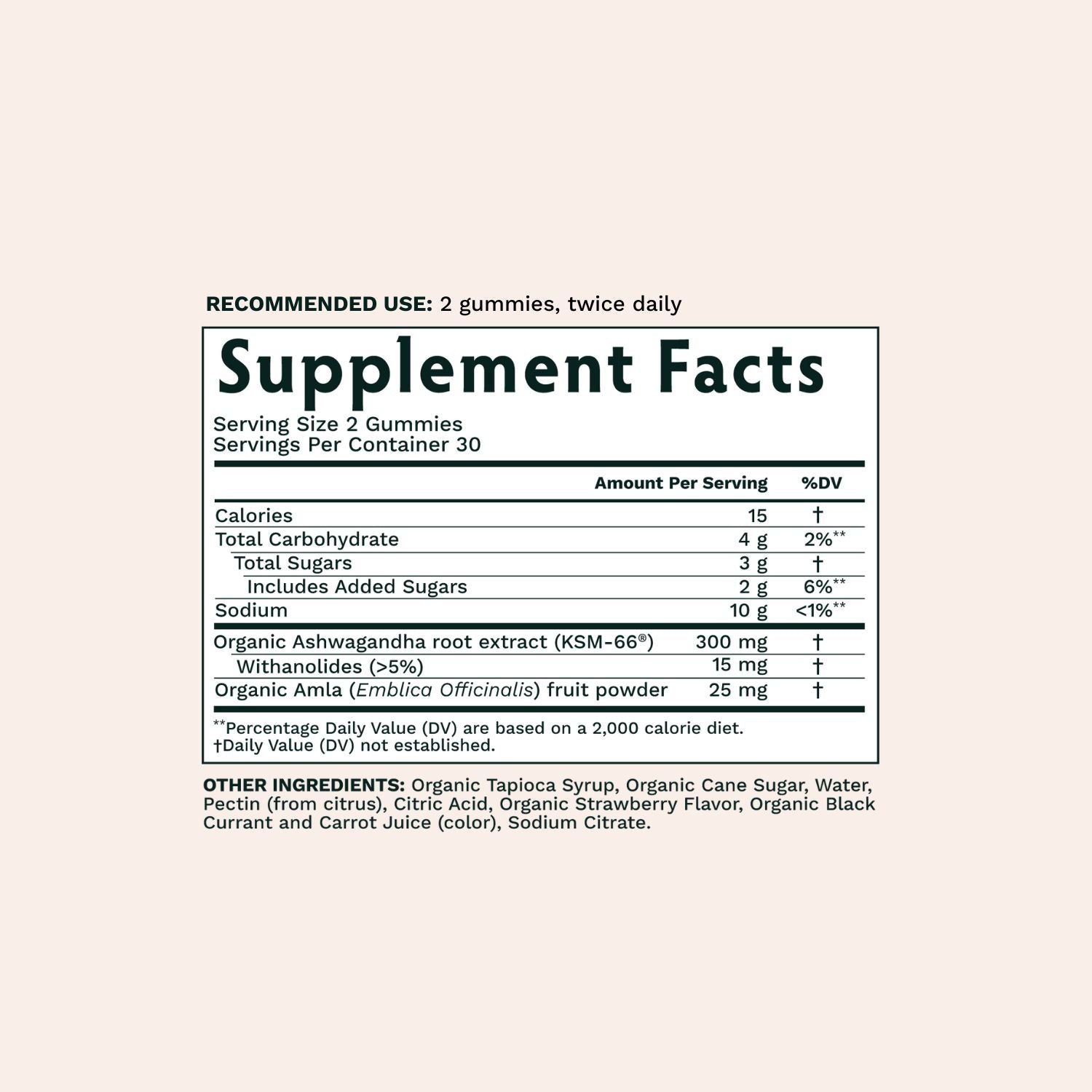 Ashwagandha KSM-66 Gummies