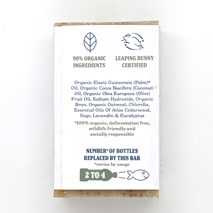 Zero Waste Body Bar | All-natural, Sulfate-free Shampoo & Body Soap