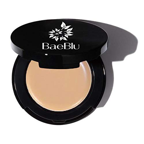 BaeBlu Organic Concealer - Full Coverage for Flawless Skin, Non-Greasy, 100% Natural - 0.35oz