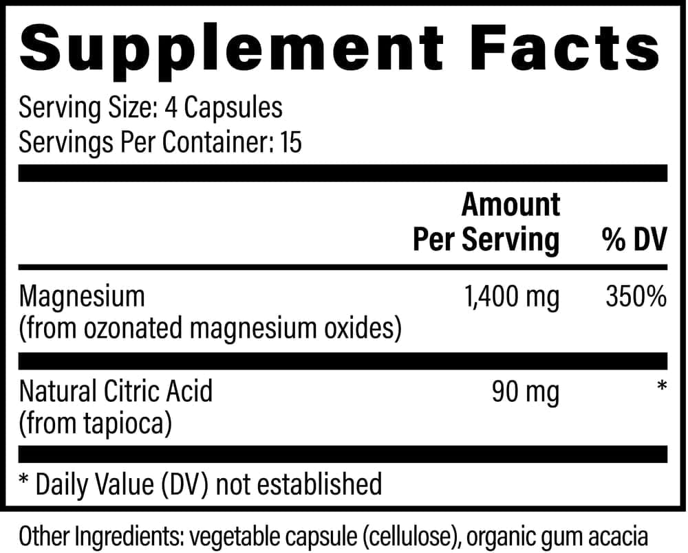 Global Healing Oxy-Powder Colon Cleanse, Constipation Relief for Women & Men, Magnesium Oxide Colon Cleanser & Detox, 15 Day Gut Cleanse & 15 Day Cleanse, Detox Cleanse for Weight Loss (60 Capsules)