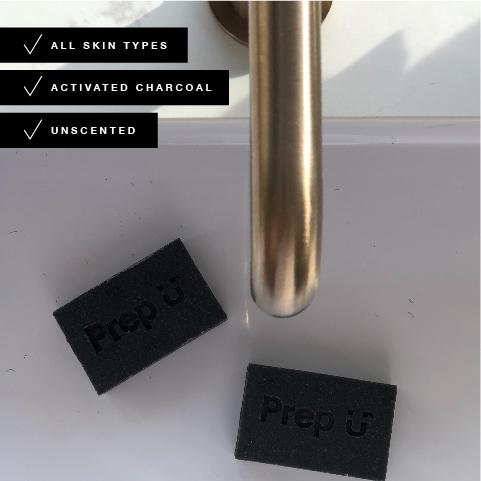 Exfoliating Activated Charcoal Bar Soap with Bentonite Clay - Unscented