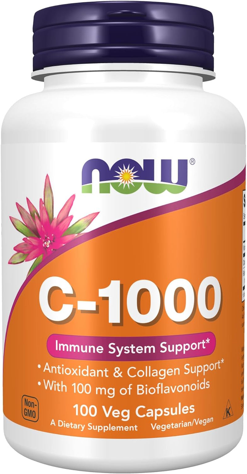 Supplements, Vitamin C-1,000 with 100 Mg of Bioflavonoids, Antioxidant Protection*, 100 Veg Capsules