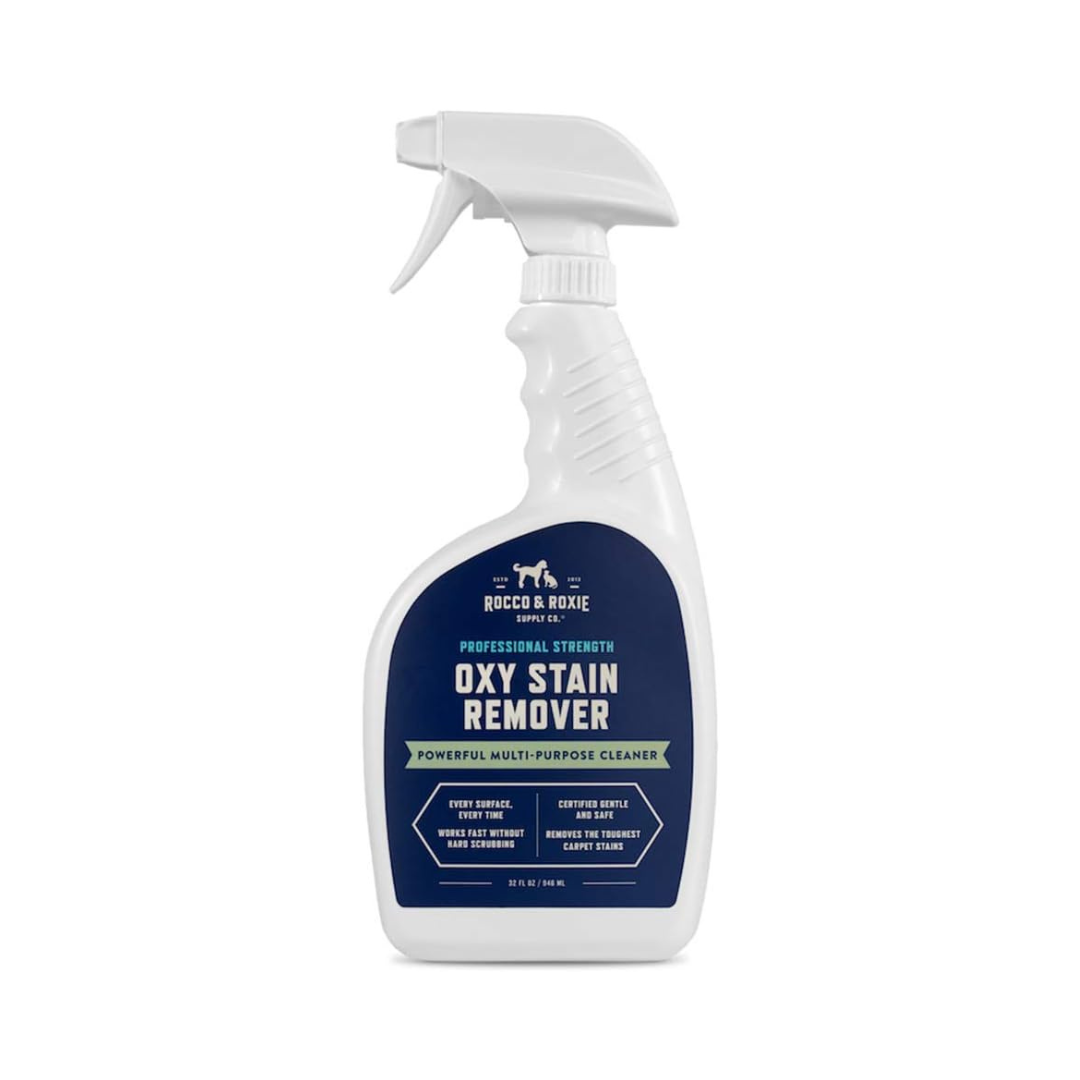 Rocco & Roxie Oxy Stain Remover - Fast Acting, Gentle Formula for Pets & Kids - 32oz Spray