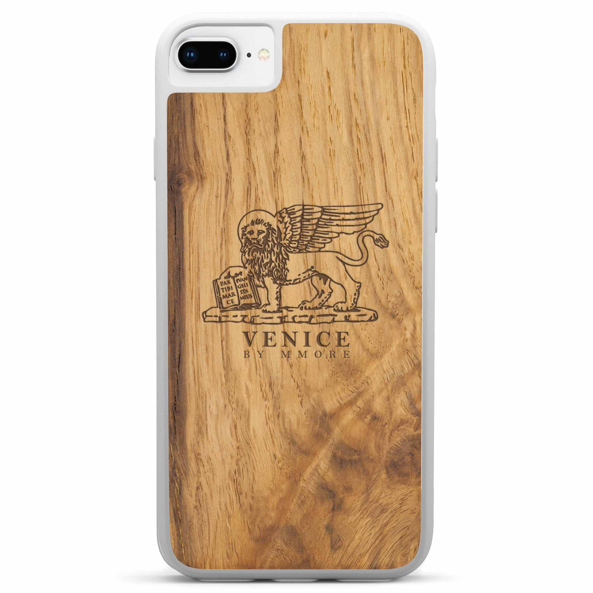 Venice Oak Wood Phone Case | Mark of Lion, Full Protection