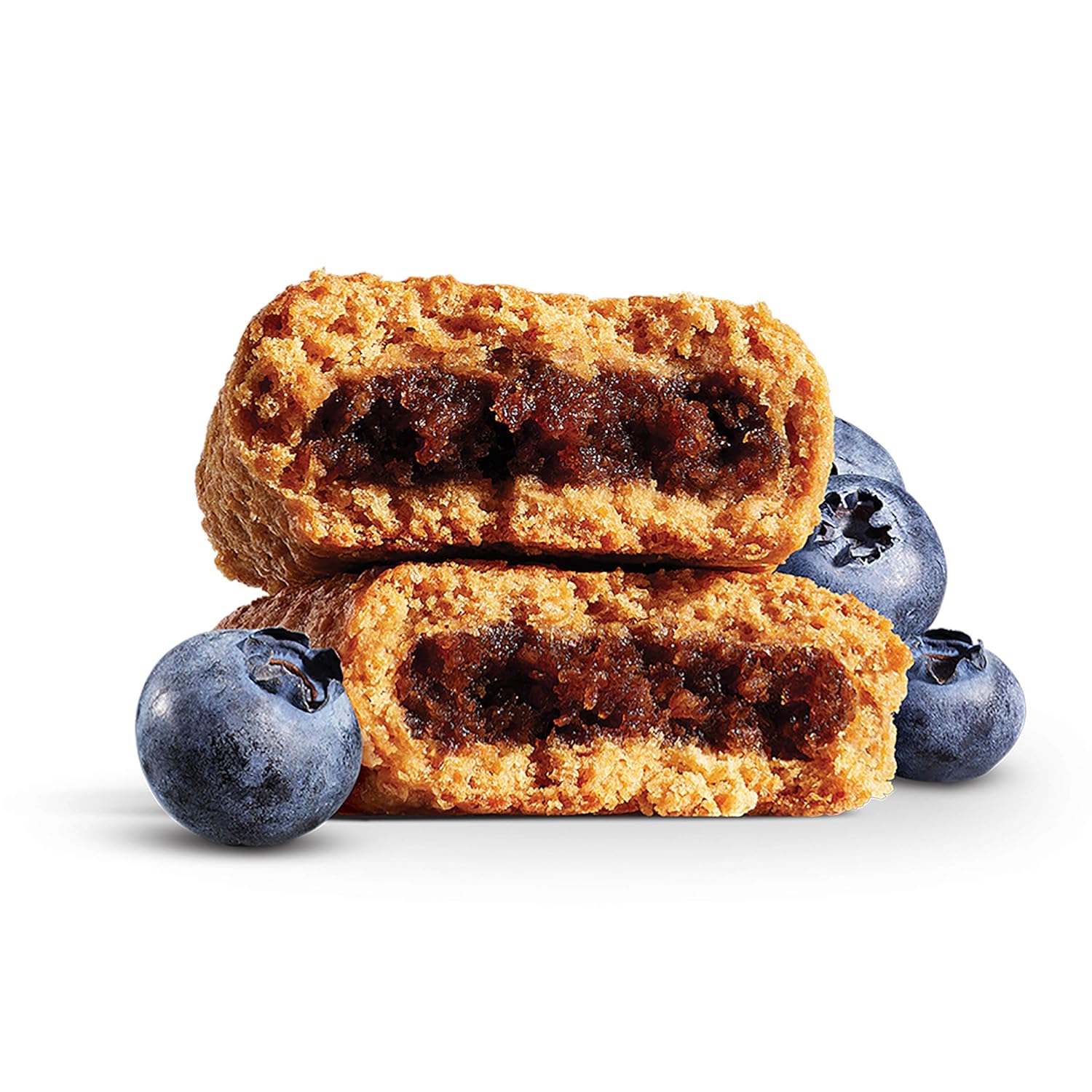 Nature's Bakery Whole Wheat Fig Bars - Real Blueberry, Vegan, Non-GMO - 12 Twin Packs