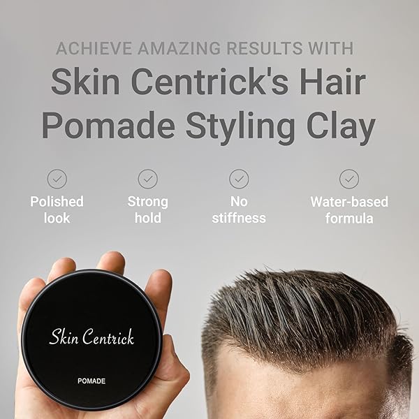 Hair Pomade | Strong Hold, Matte Finish