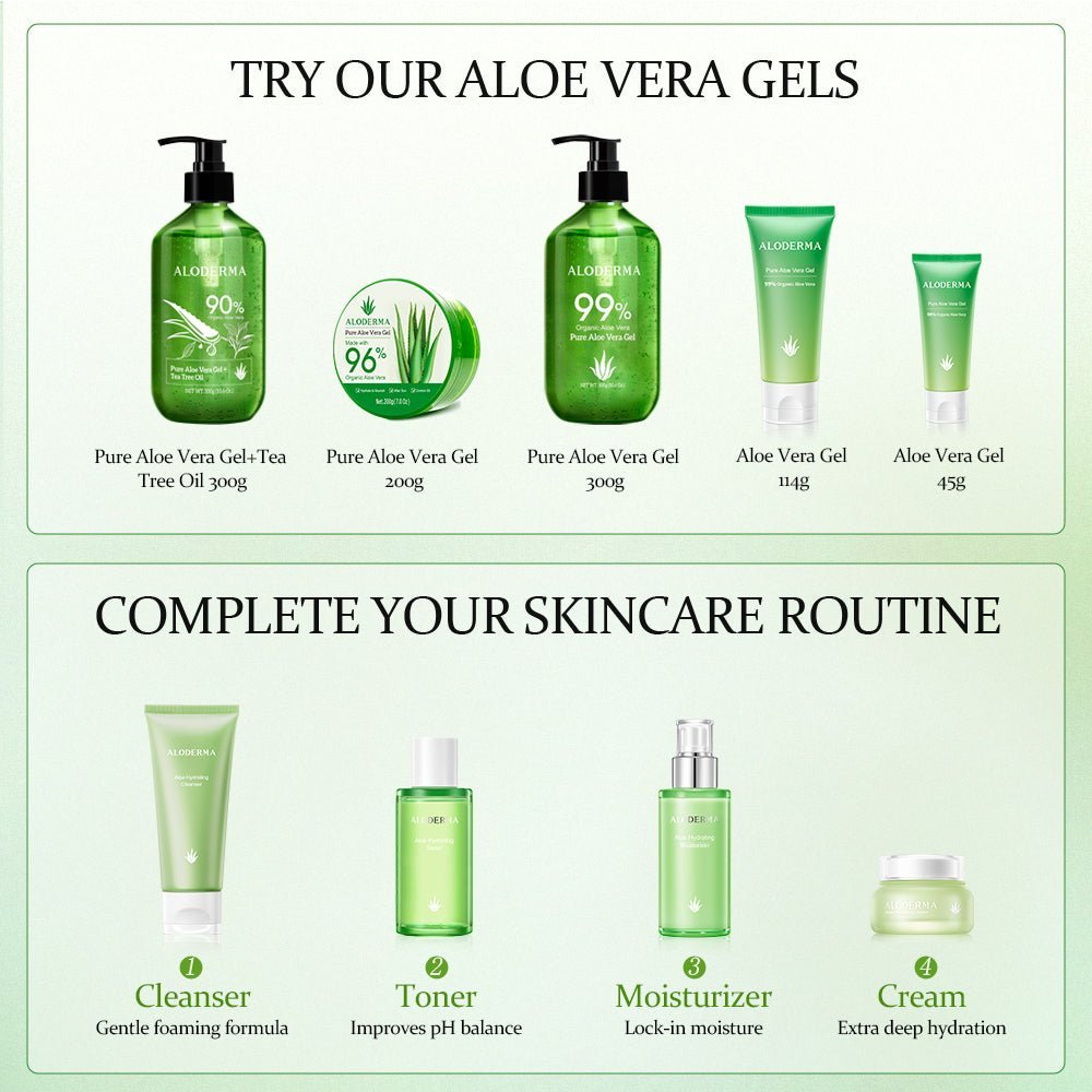 Aloe Vera Gel | Face Hydrating, 4 oz