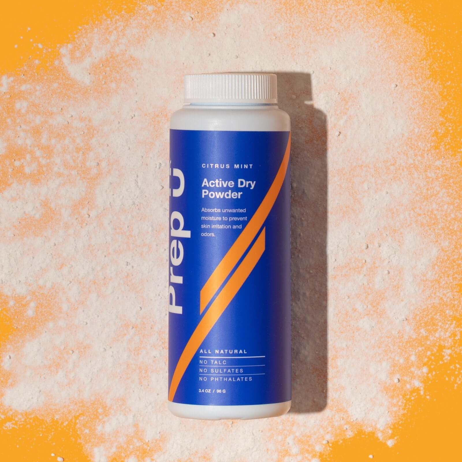 Talc-Free, Moisture Wicking Active Dry Powder