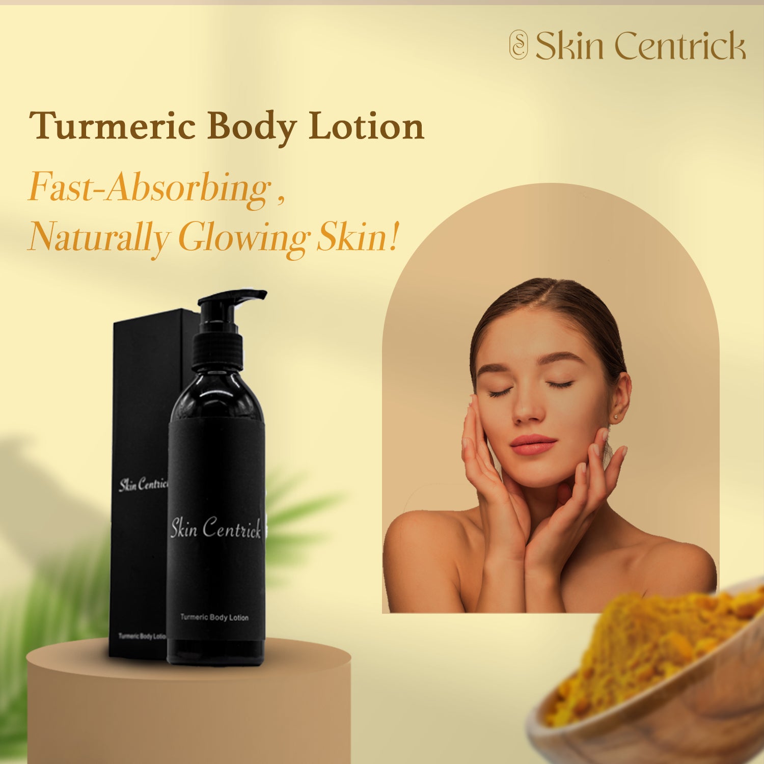 Body Lotion | Turmeric Infused, Nourishing Moisturizer