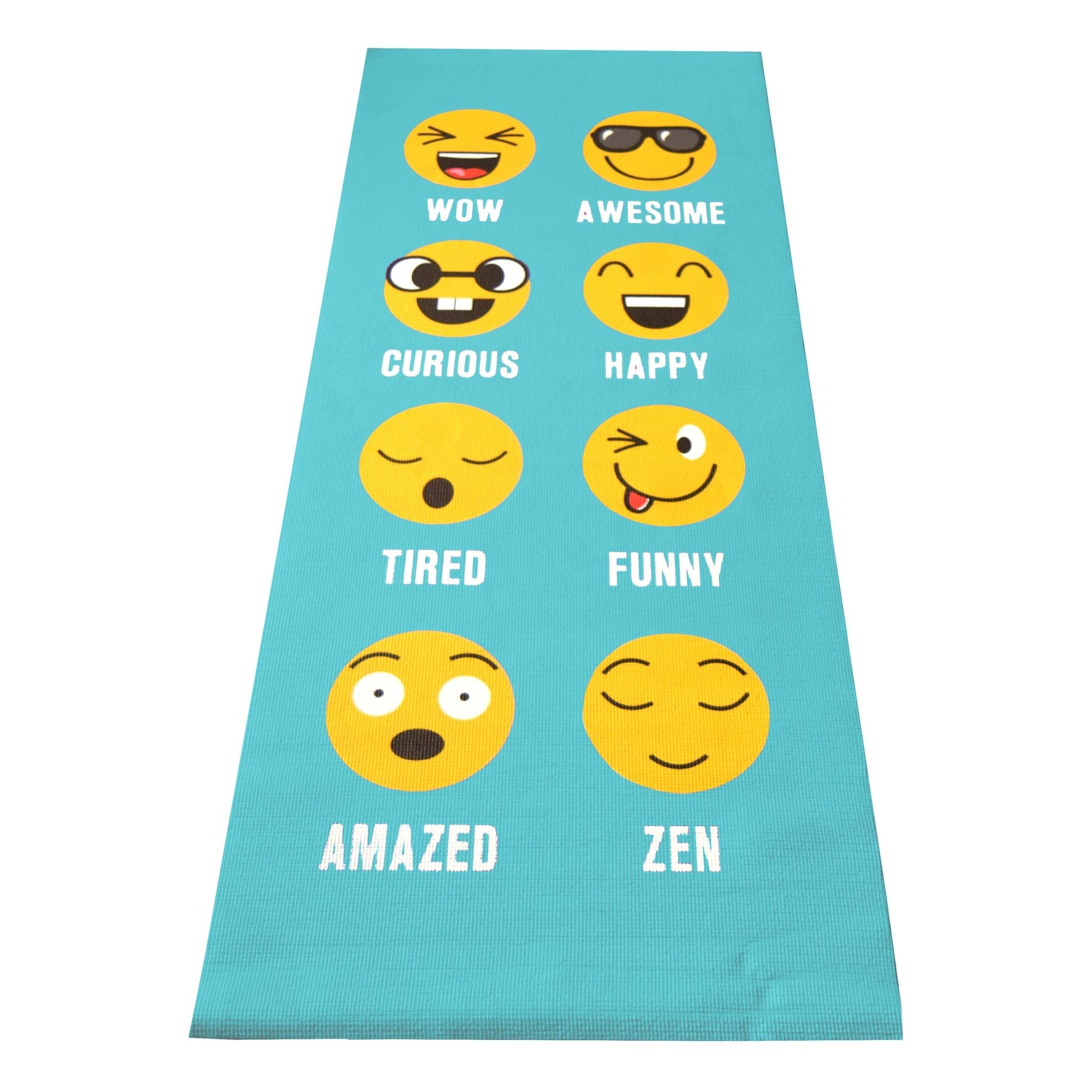 Kids Sticky Yoga Mat | Eco-Friendly, Fun Designs, 1/8 x 24 x 60