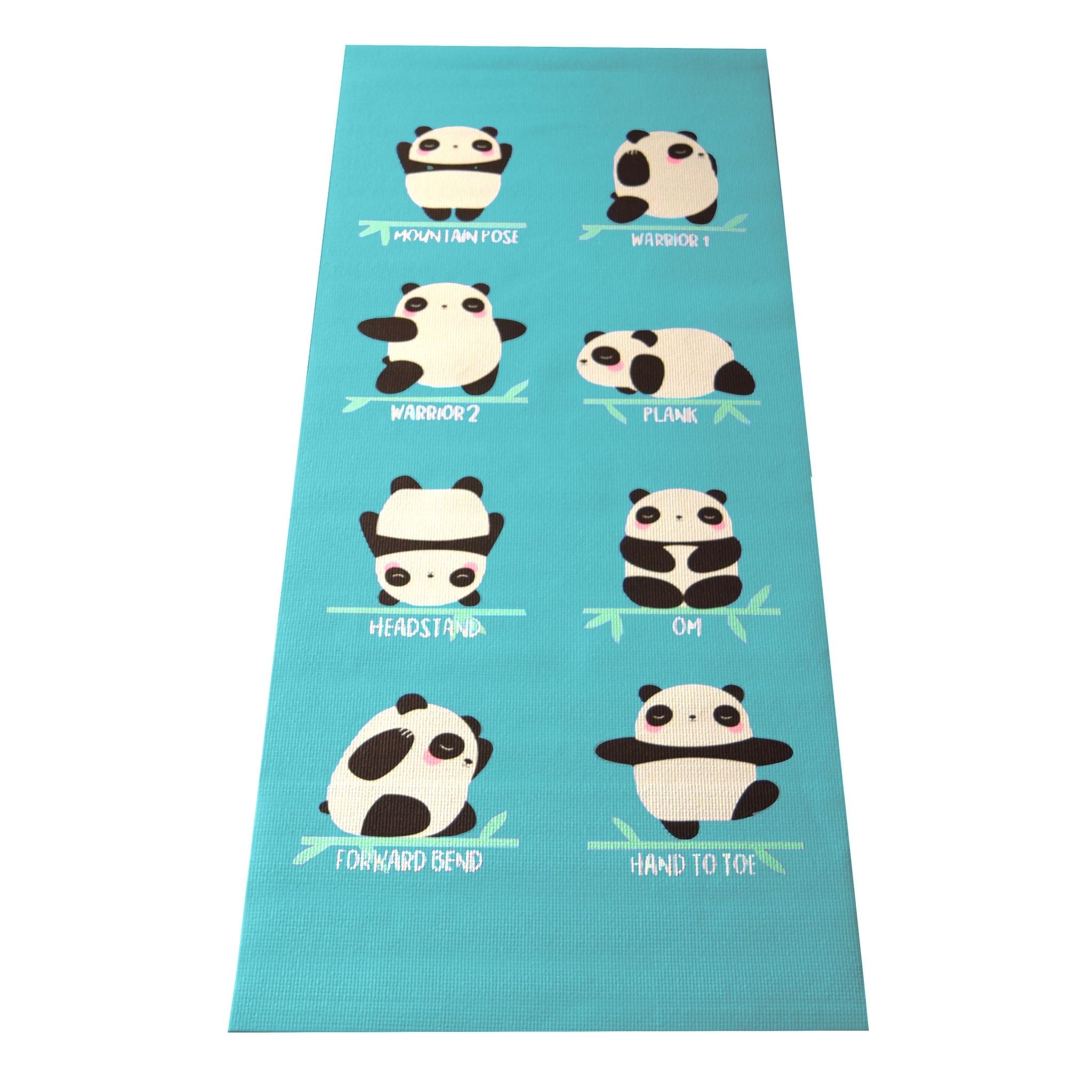 Kids Sticky Yoga Mat | Eco-Friendly, Fun Designs, 1/8 x 24 x 60