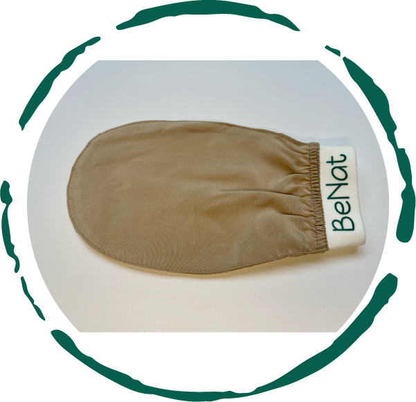 Silk Exfoliating Bath Gloves | 8.6in x 5.1in