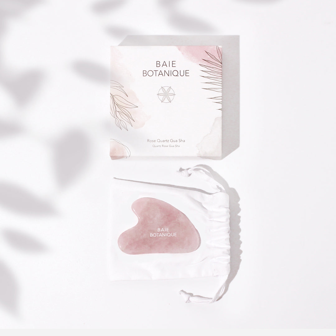 Rose Quartz Gua Sha | Luxury Facial Tool