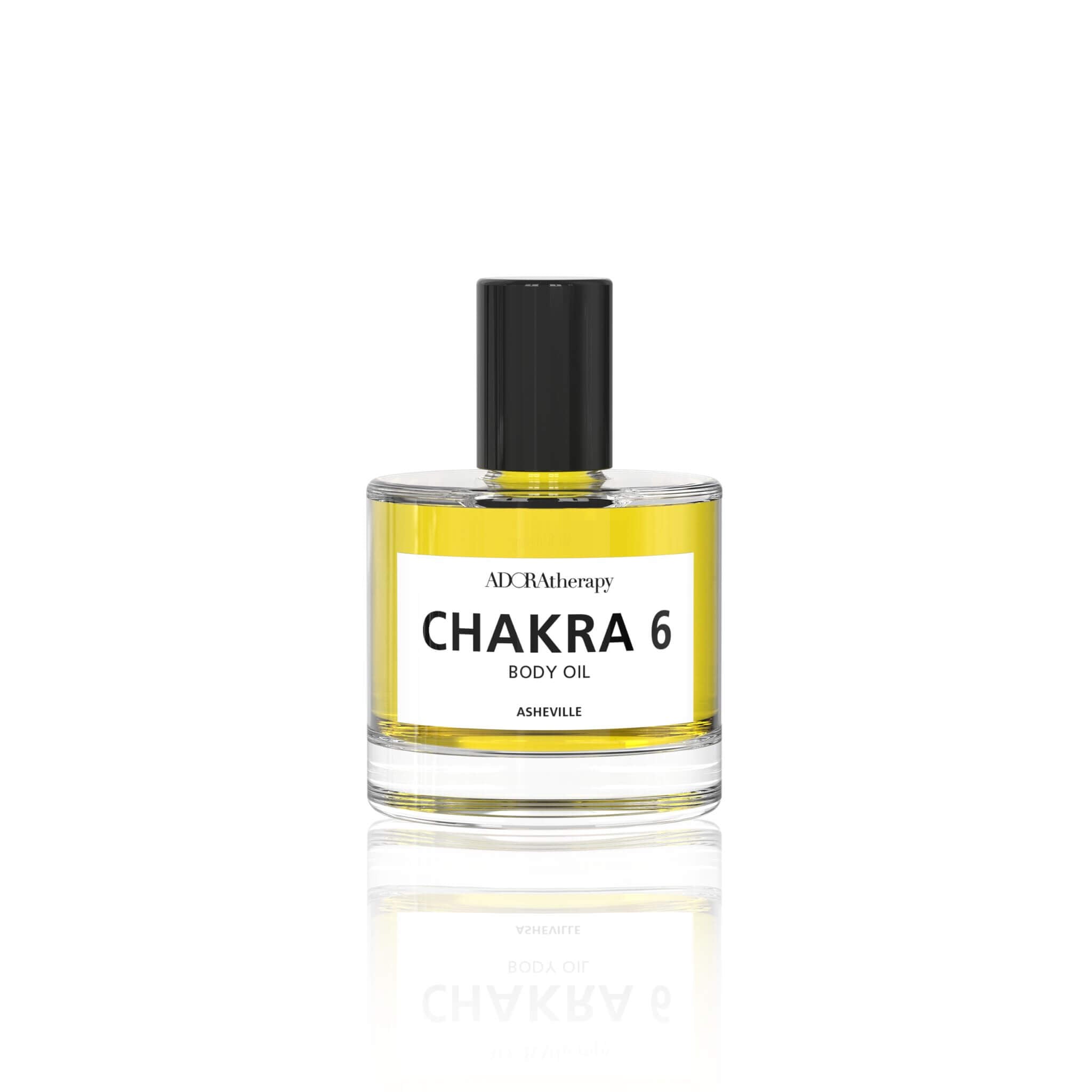 Chakra Dry Touch Healing Body Oil Number 6