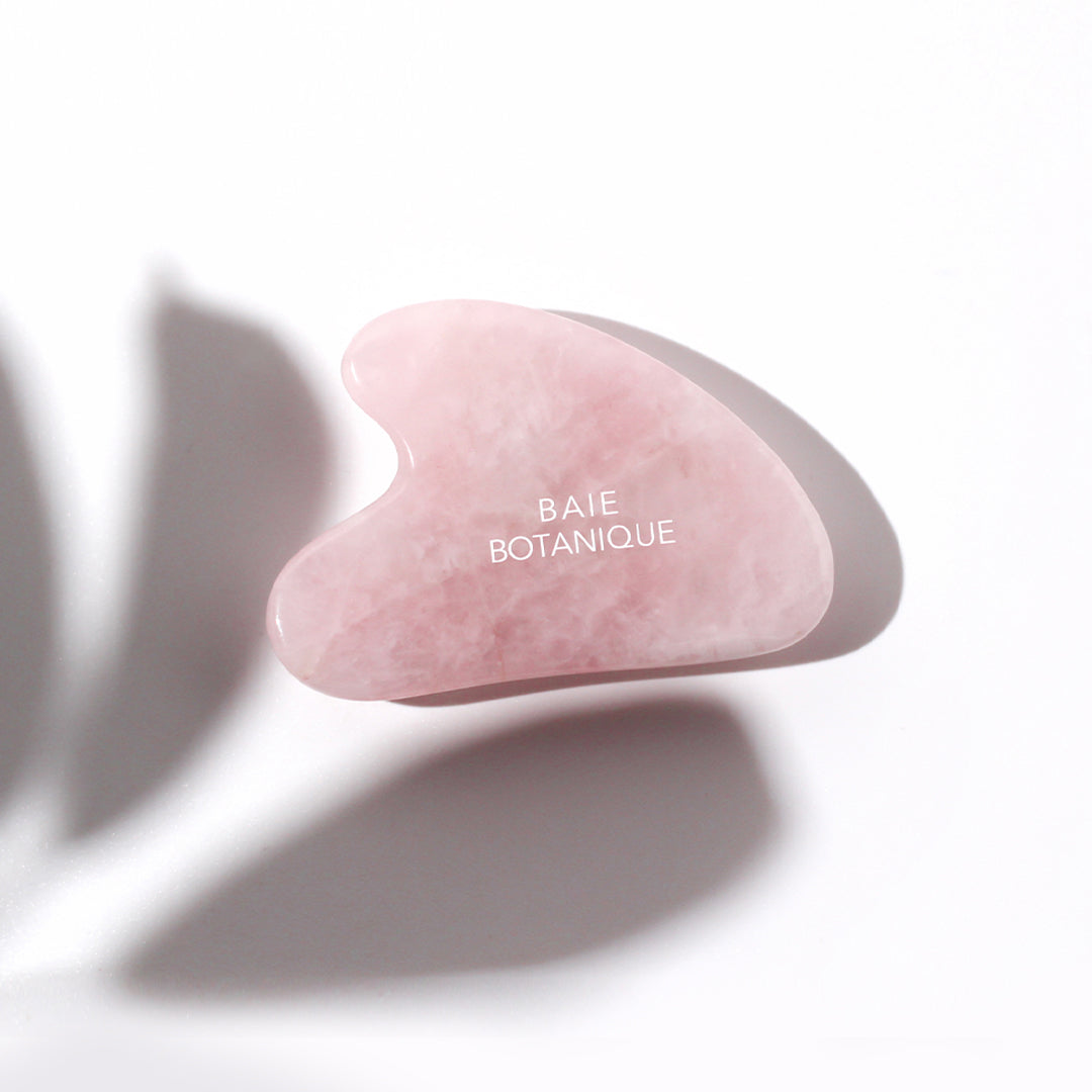 Rose Quartz Gua Sha | Luxury Facial Tool