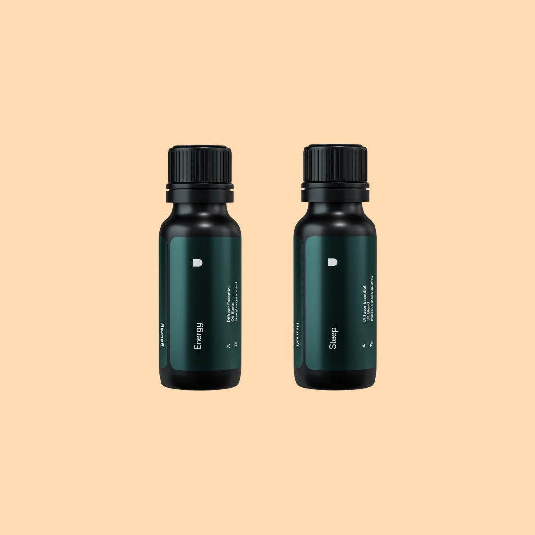 Day & Night Essential Oil Blend Set | Energy & Sleep Support, 10 mL Each