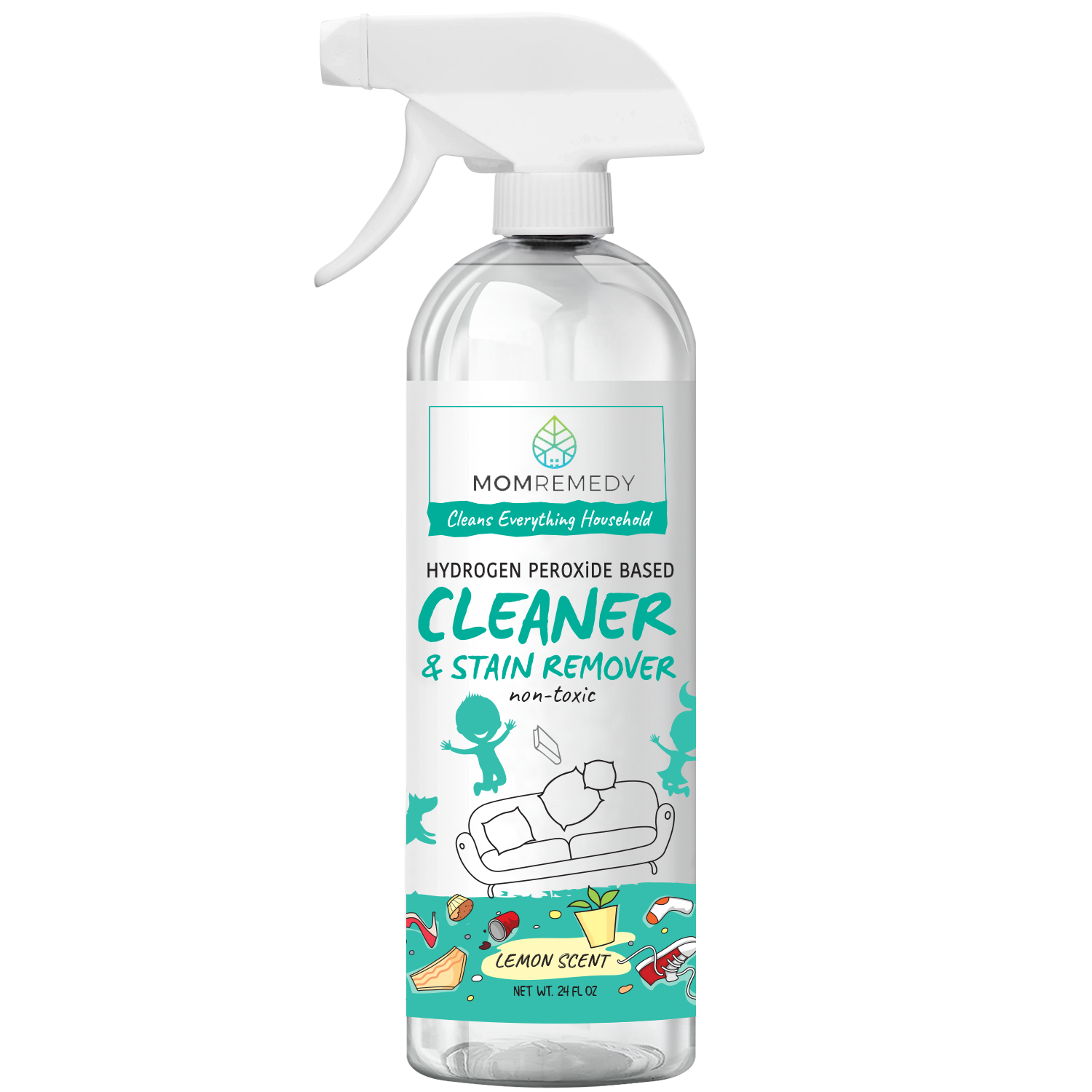 Hydrogen Peroxide Cleaning Spray | 2 Pack, 24 oz each