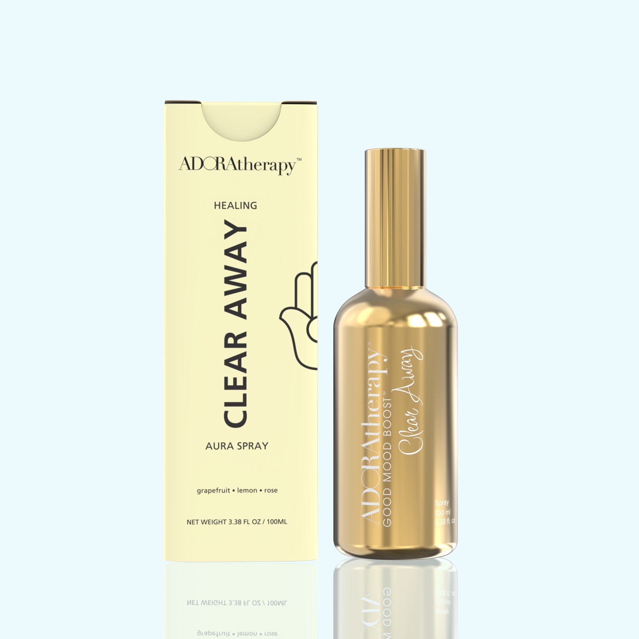 Clear Away Room Boost Aura Spray | Purifying & Refreshing, 3.38 oz