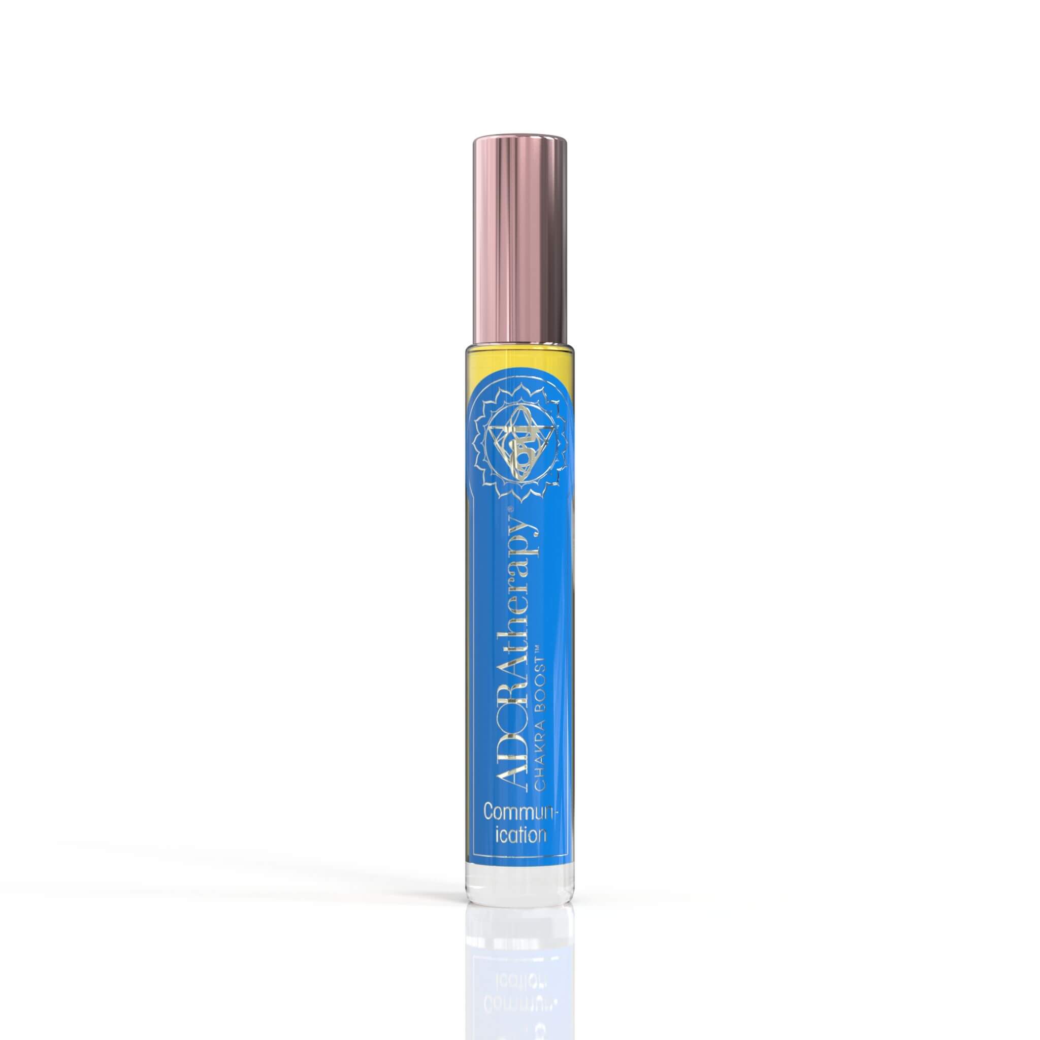 Roll-On Perfume Oil | Chakra 5 Clarity, Expression, 0.3 oz