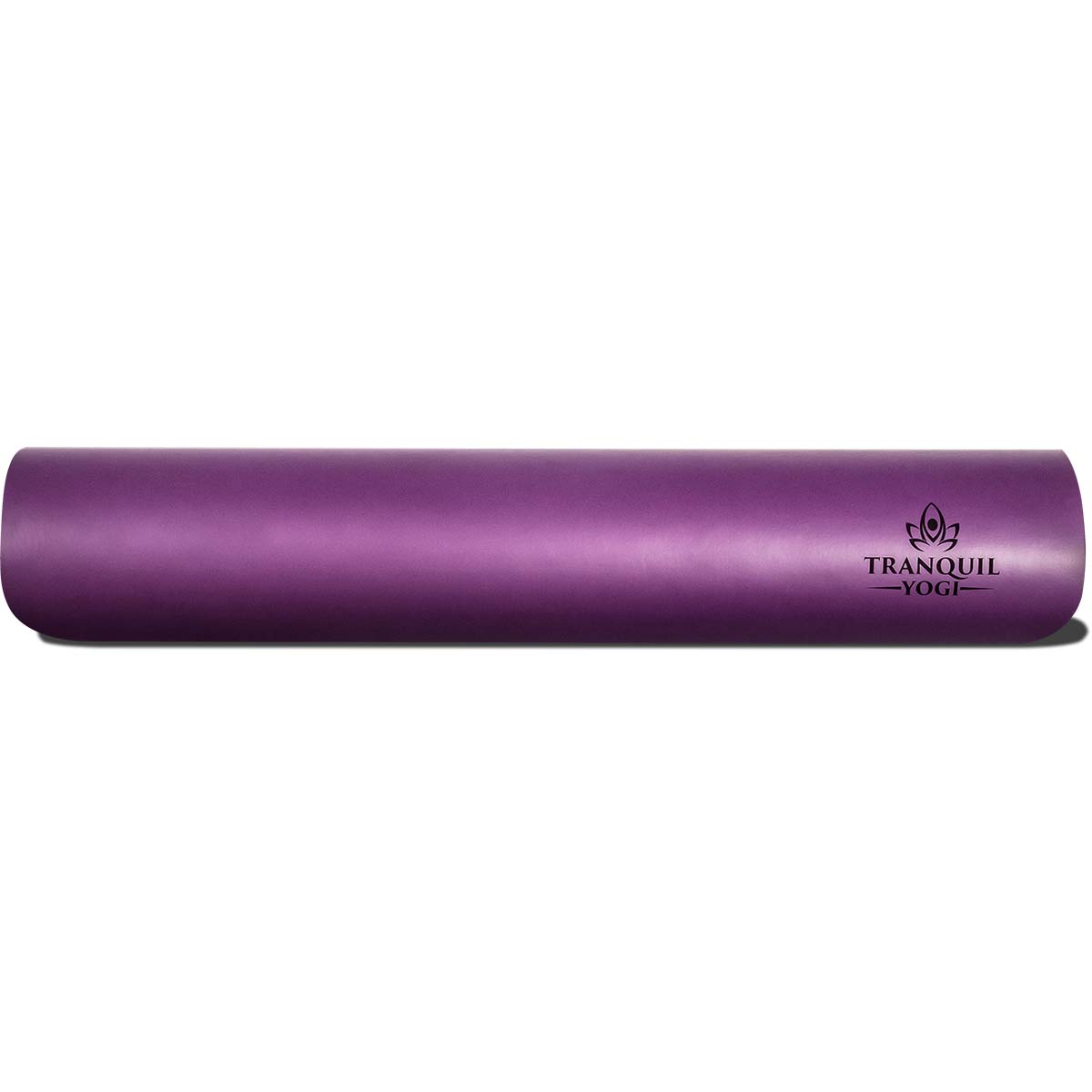 Natural Rubber Yoga Mat | Violet, Extreme Grip, Joint Protection, with Carry Strap