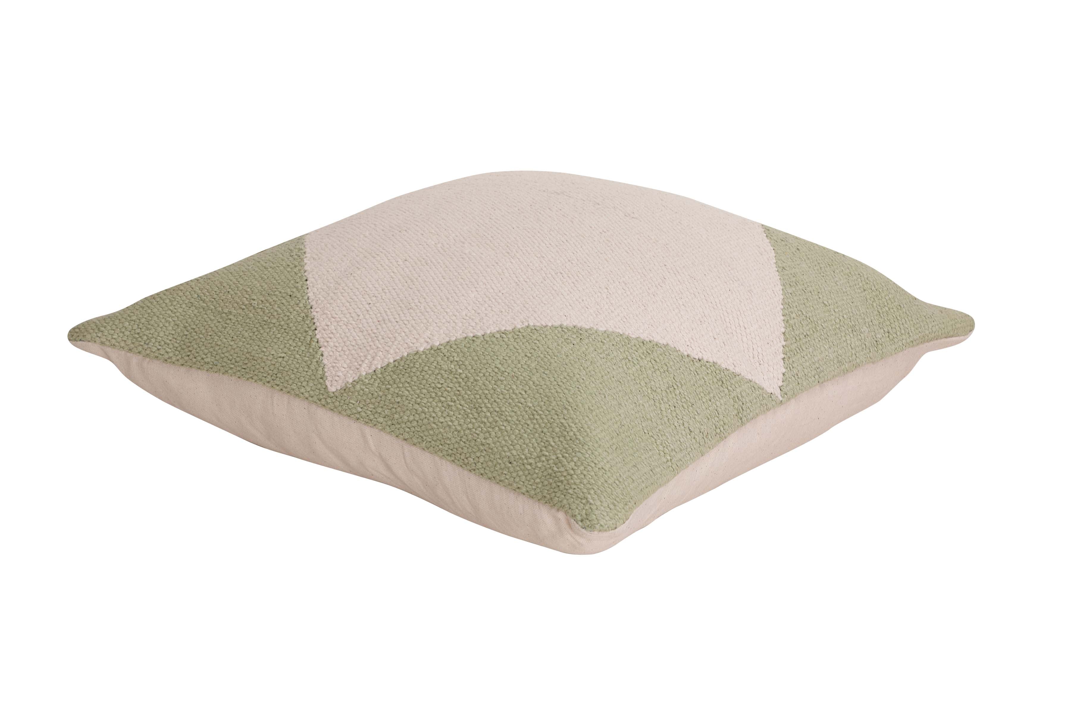 Diamond Accent Pillow - Sage - 18x18 Inch