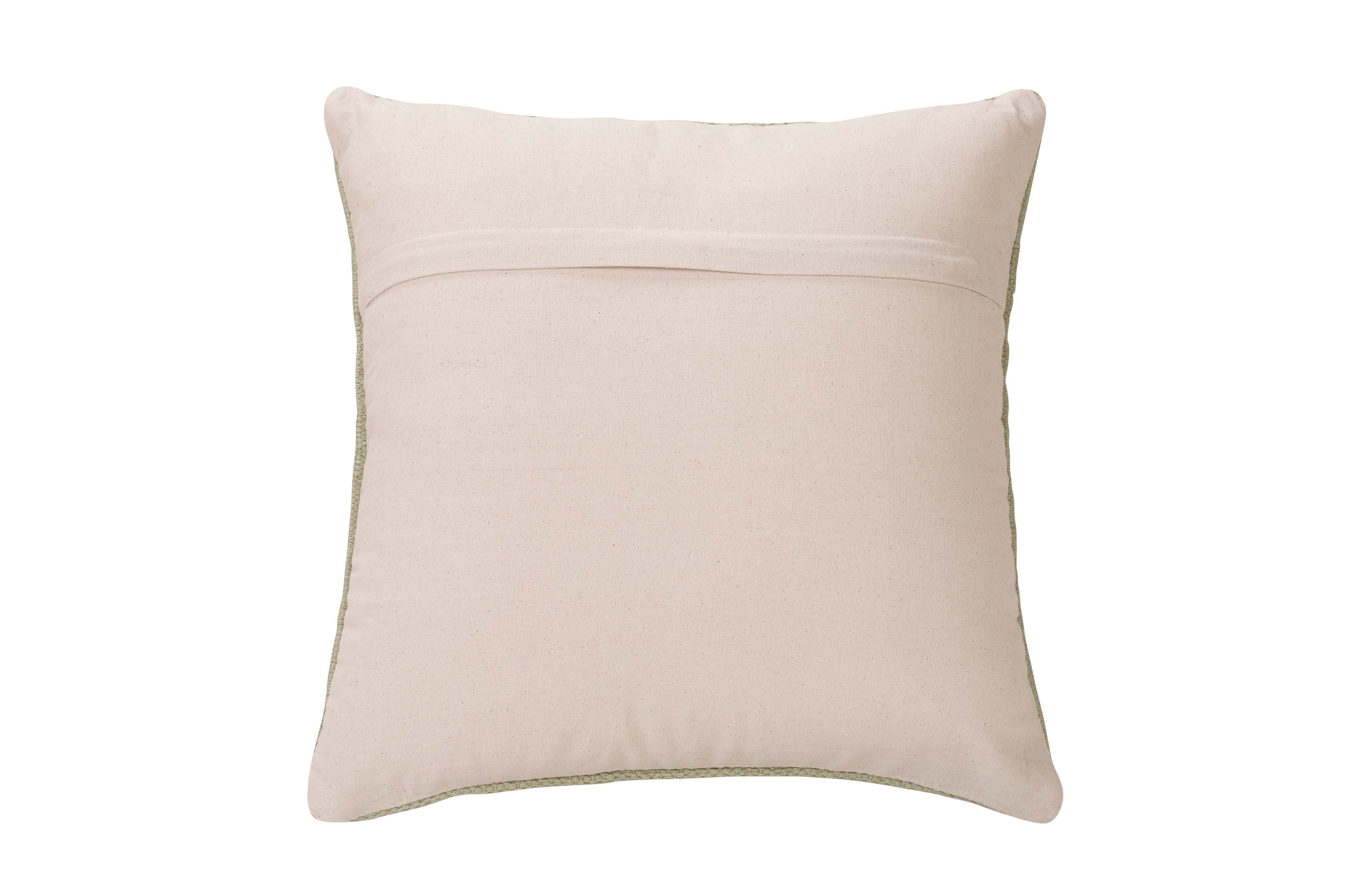 Diamond Accent Pillow - Sage - 18x18 Inch