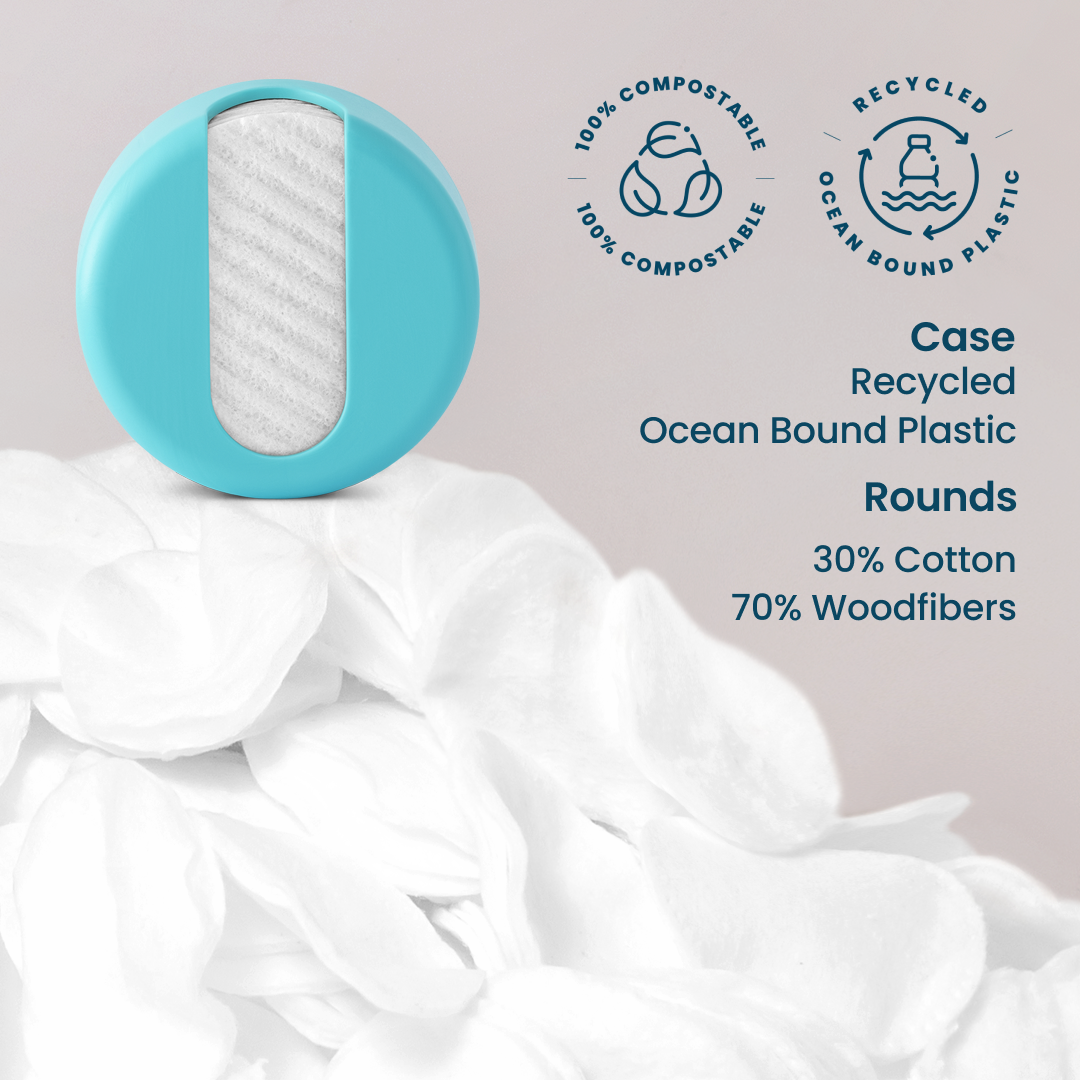 Reusable Cotton Rounds | LastRound, 1 Case, 7 Rounds