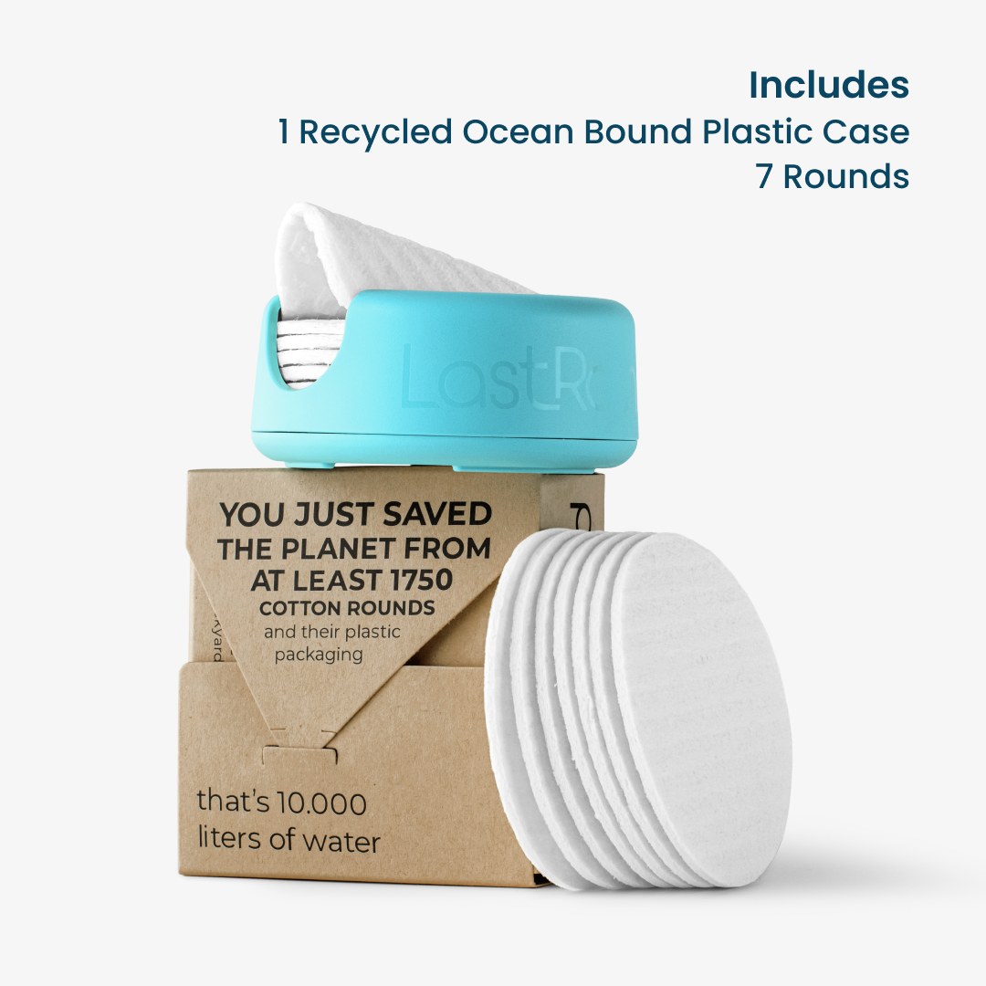 Reusable Cotton Rounds | LastRound, 1 Case, 7 Rounds