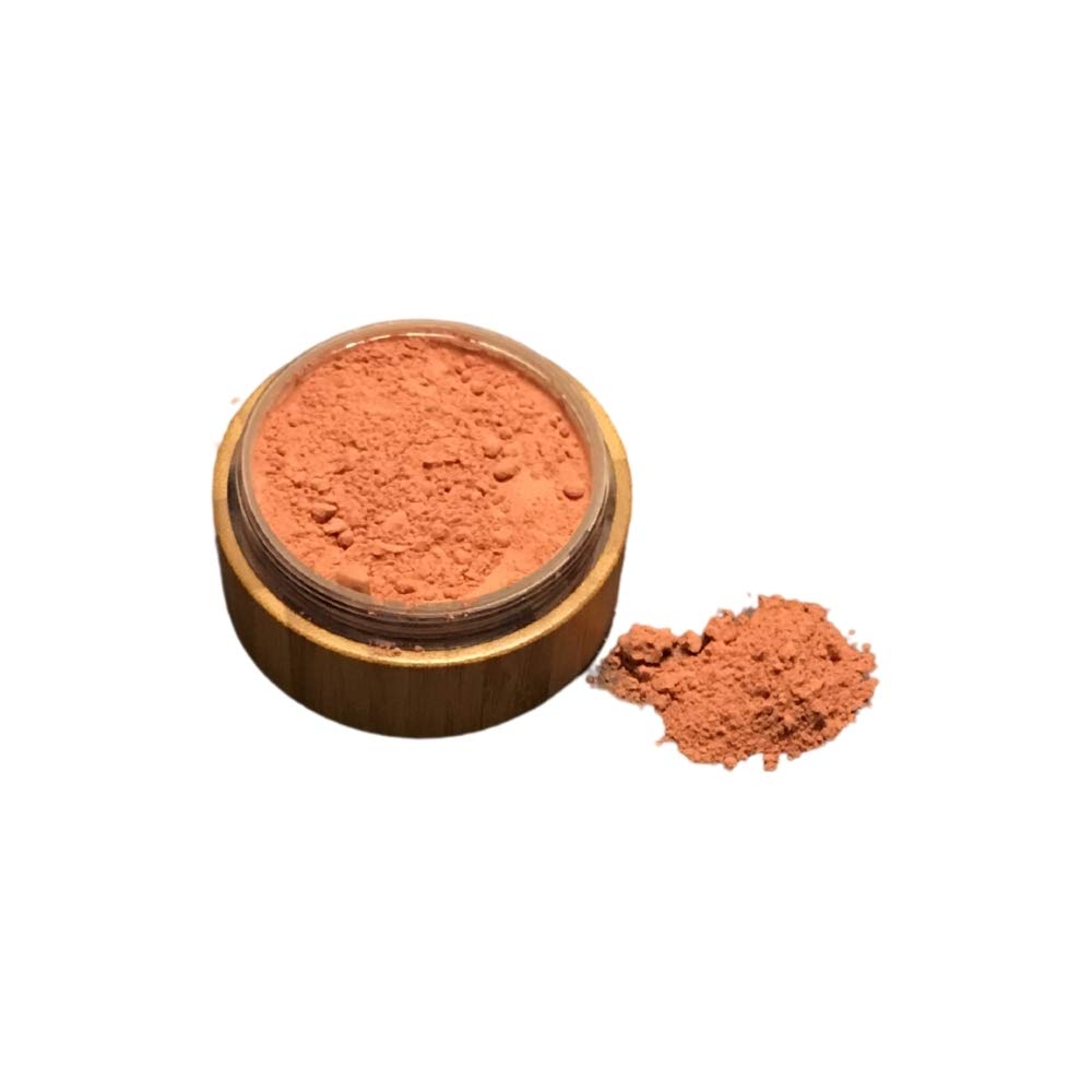 Blush Powder Set | Bamboo Container, Refill Bag, 0.4 oz