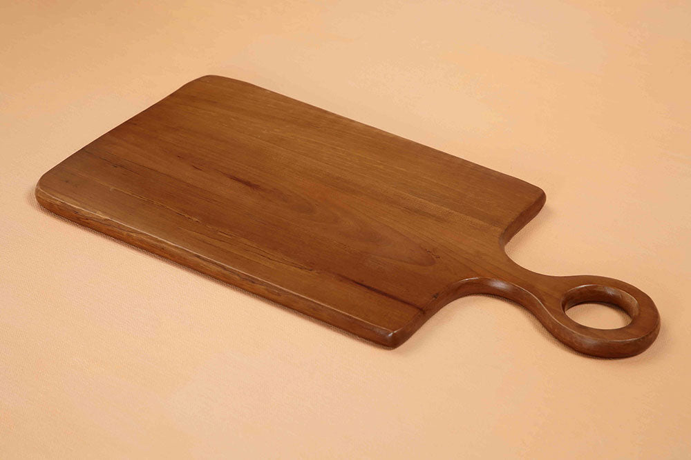 Teak Wood Charcuterie Board - Rectangle - 2 Pack