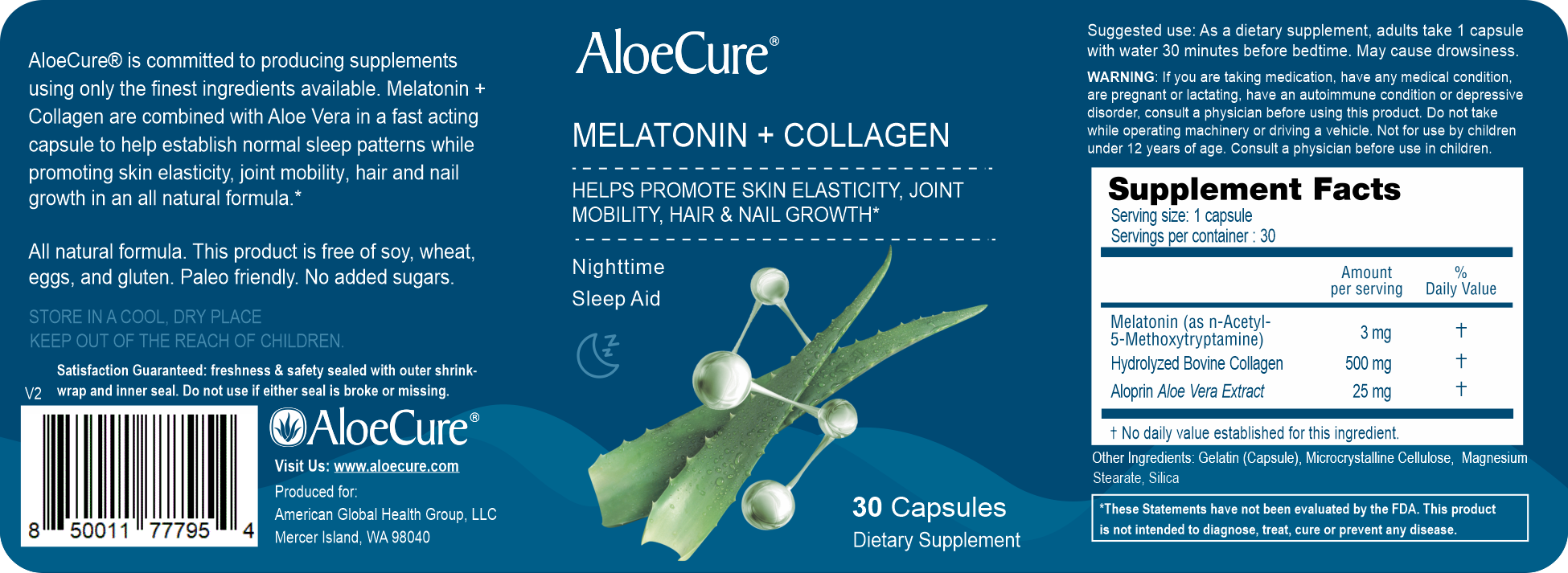 Melatonin + Collagen Sleep Support