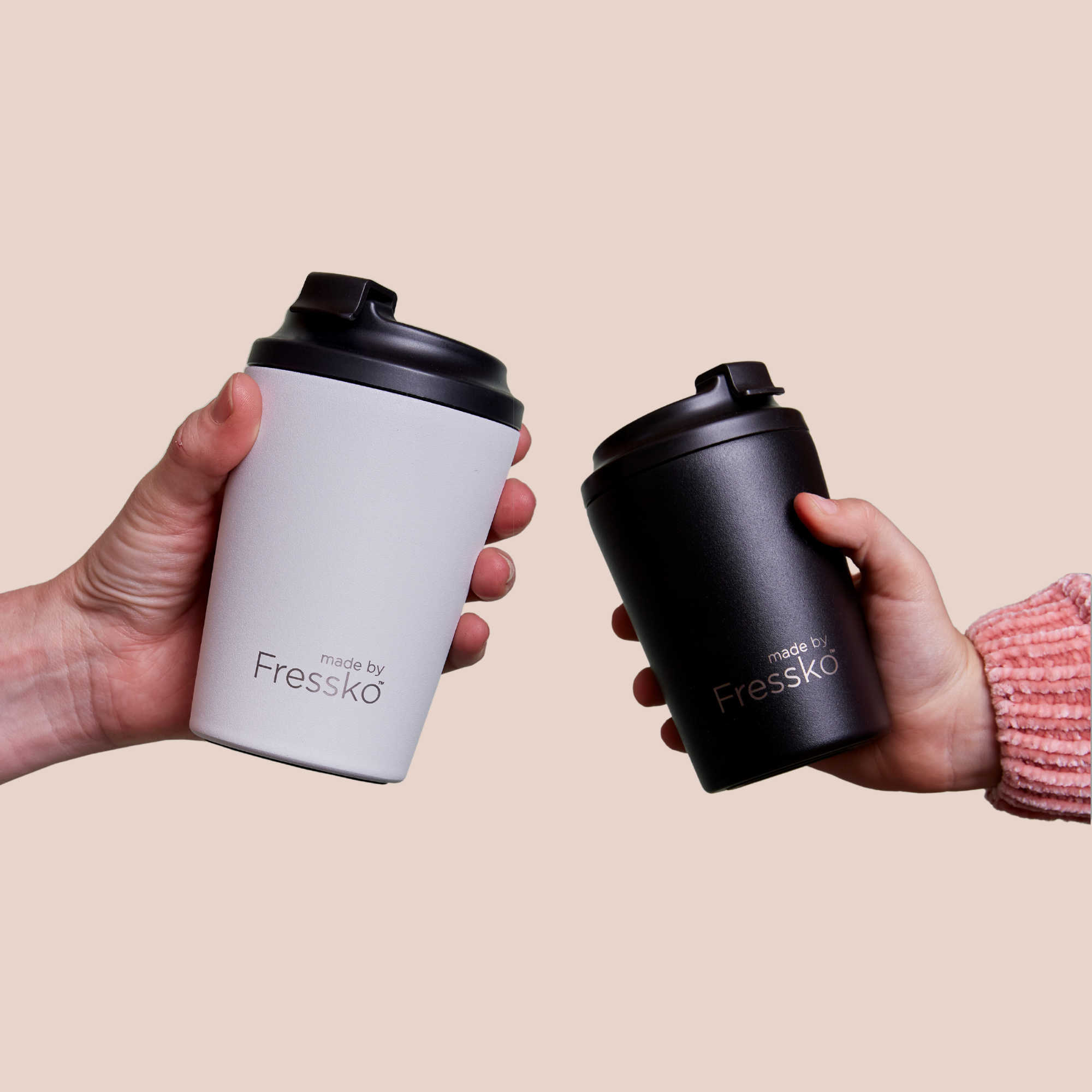 Insulated Bino Coffee Cup | Coal, 8 oz