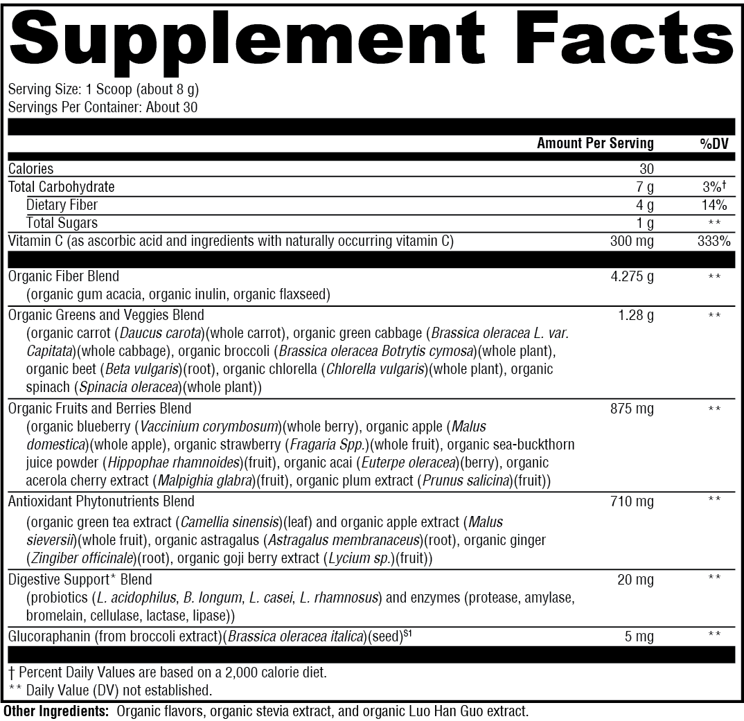 Fruits & Veggies Concentrate™