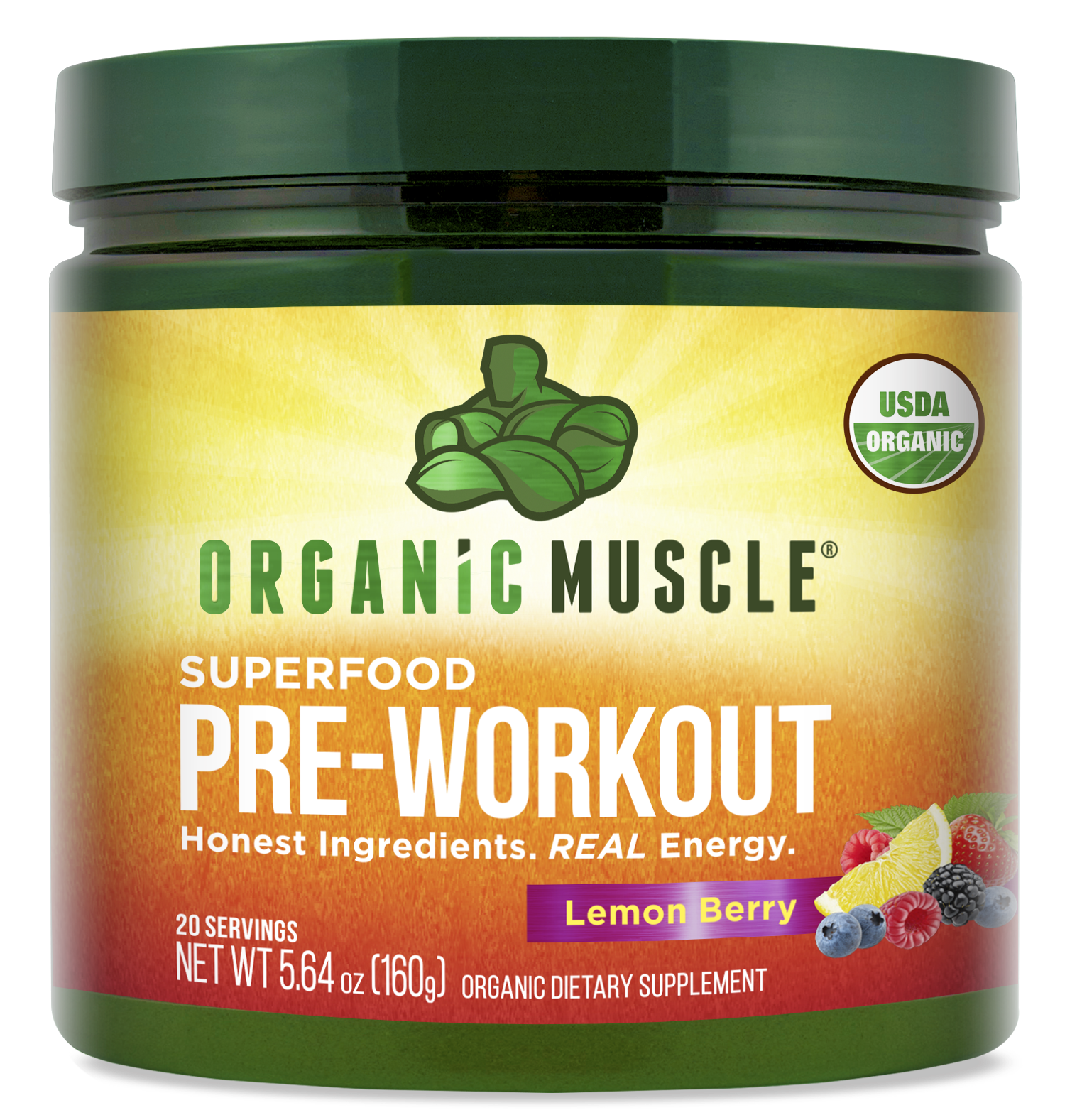 The Organic Warrior Special Offer - Pre-workout + Free Shaker Bottle