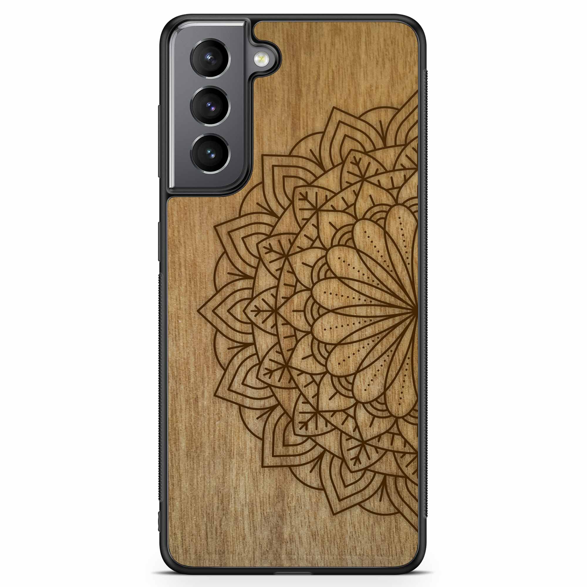 Wooden Phone Case | Mandala, Full Protection