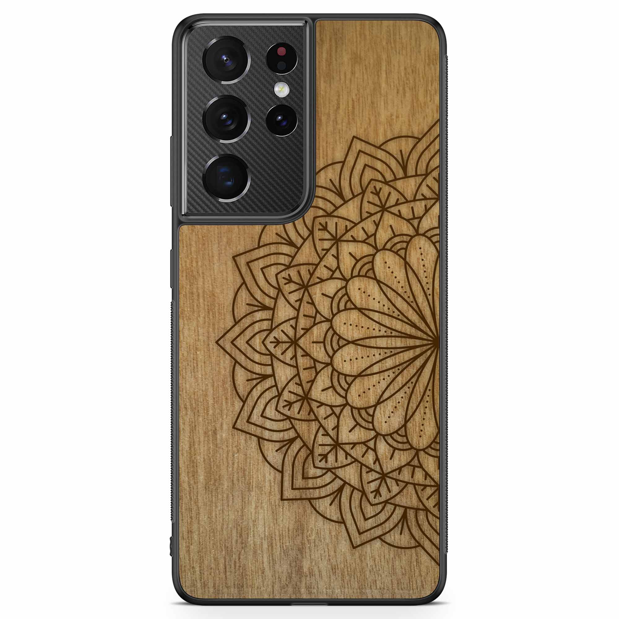 Wooden Phone Case | Mandala, Full Protection