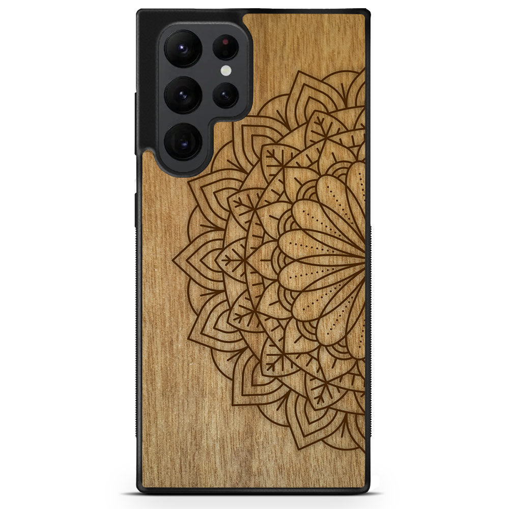 Wooden Phone Case | Mandala, Full Protection