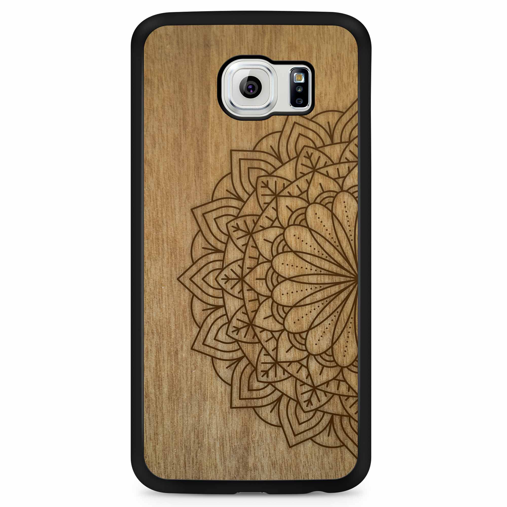 Wooden Phone Case | Mandala, Full Protection