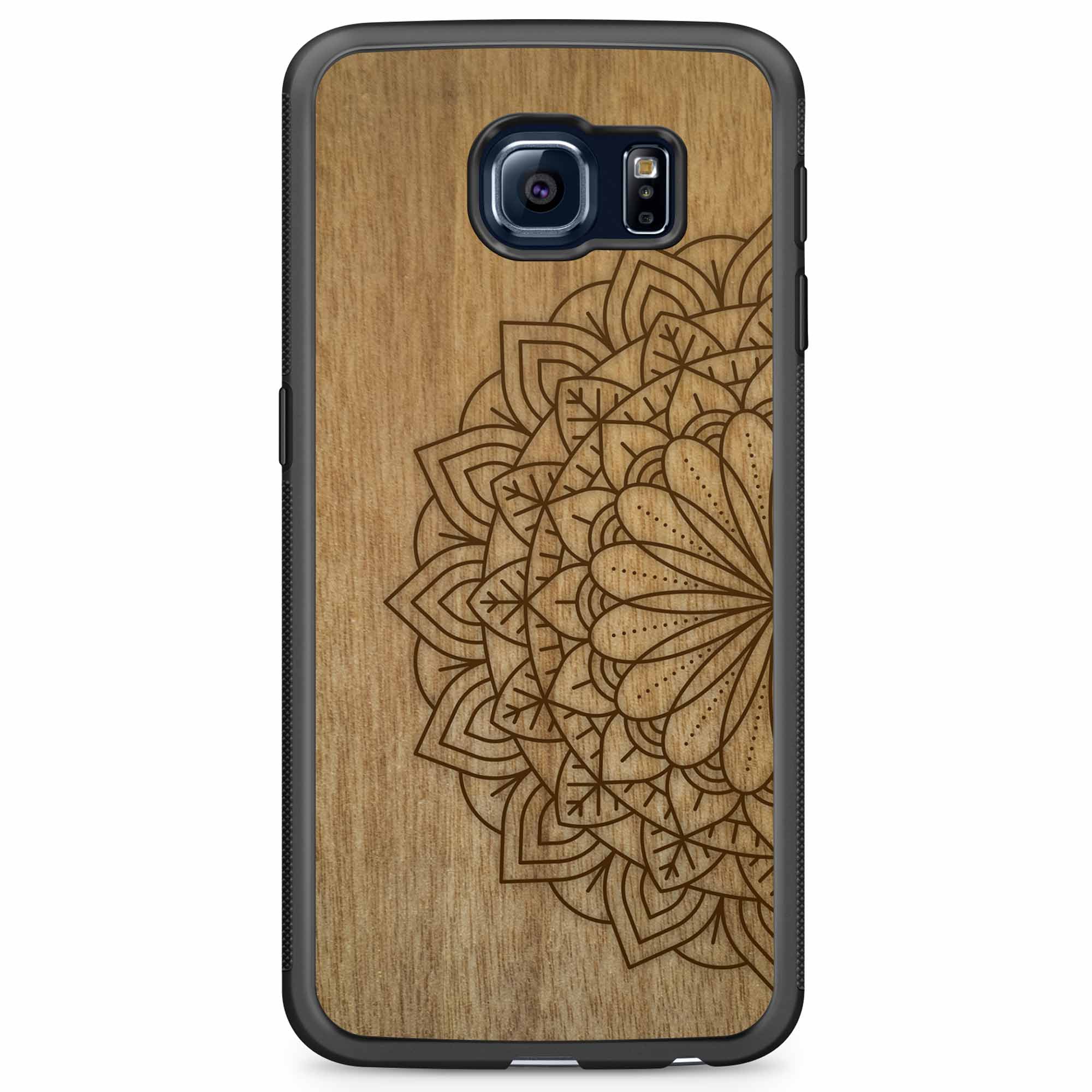 Wooden Phone Case | Mandala, Full Protection