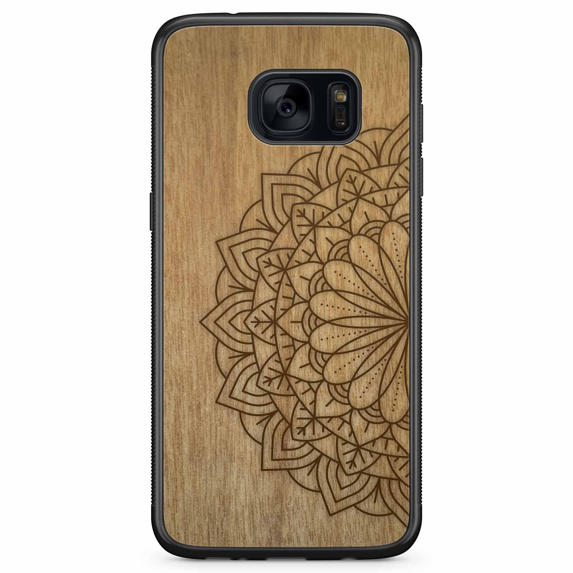 Wooden Phone Case | Mandala, Full Protection