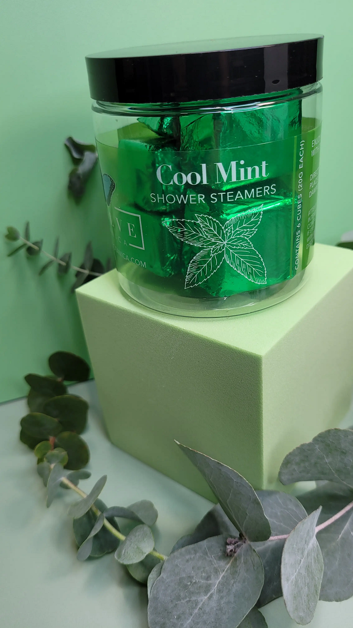 Cool Mint Shower Steamers | 6 Tablets