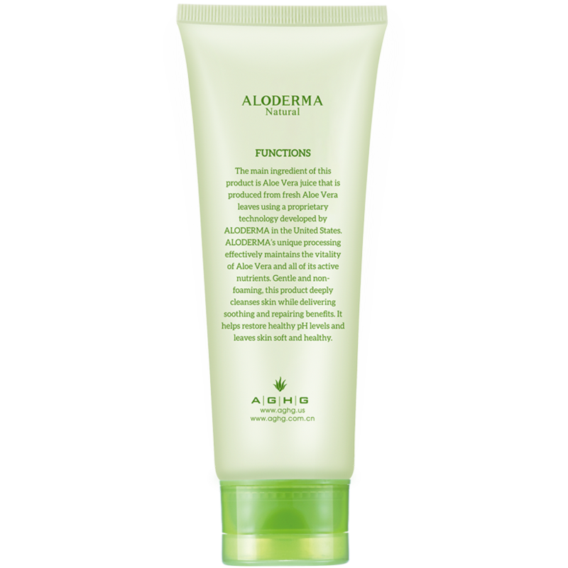 Face Wash | Gentle & Nourishing, 76% Organic Aloe Vera, 3.5oz