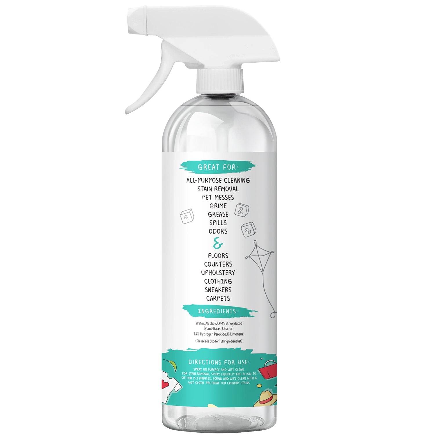 Hydrogen Peroxide Cleaning Spray | 2 Pack, 24 oz each