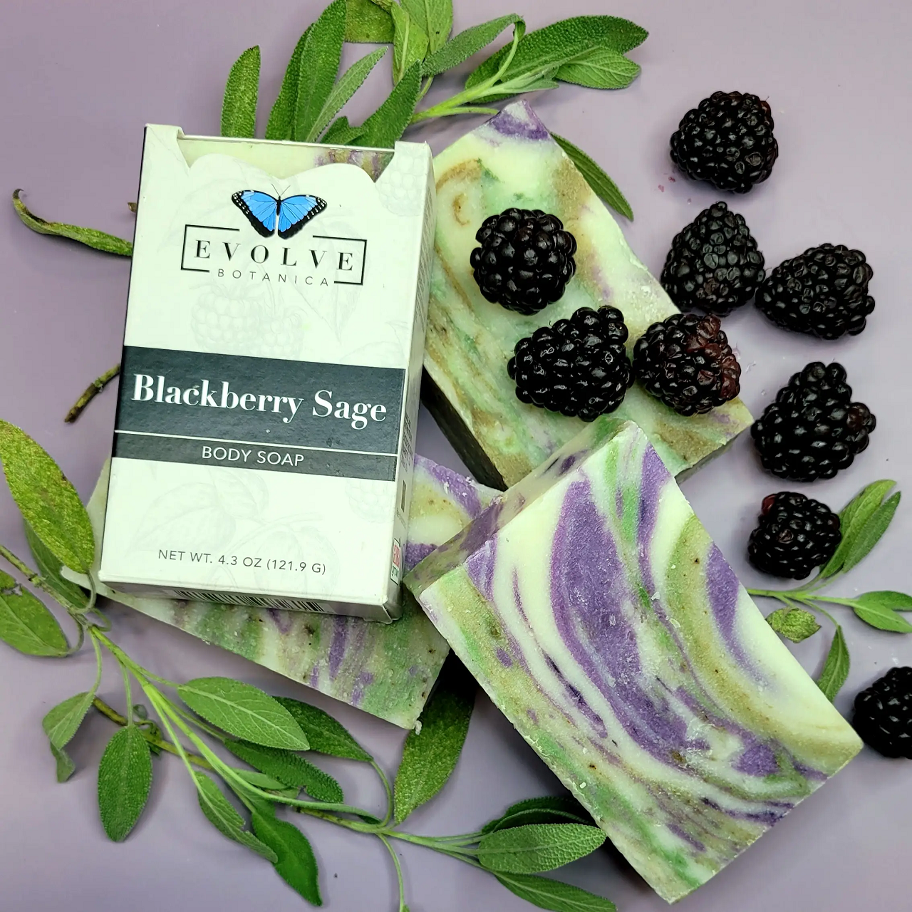 Standard Soap | Blackberry Sage, 4.3 oz