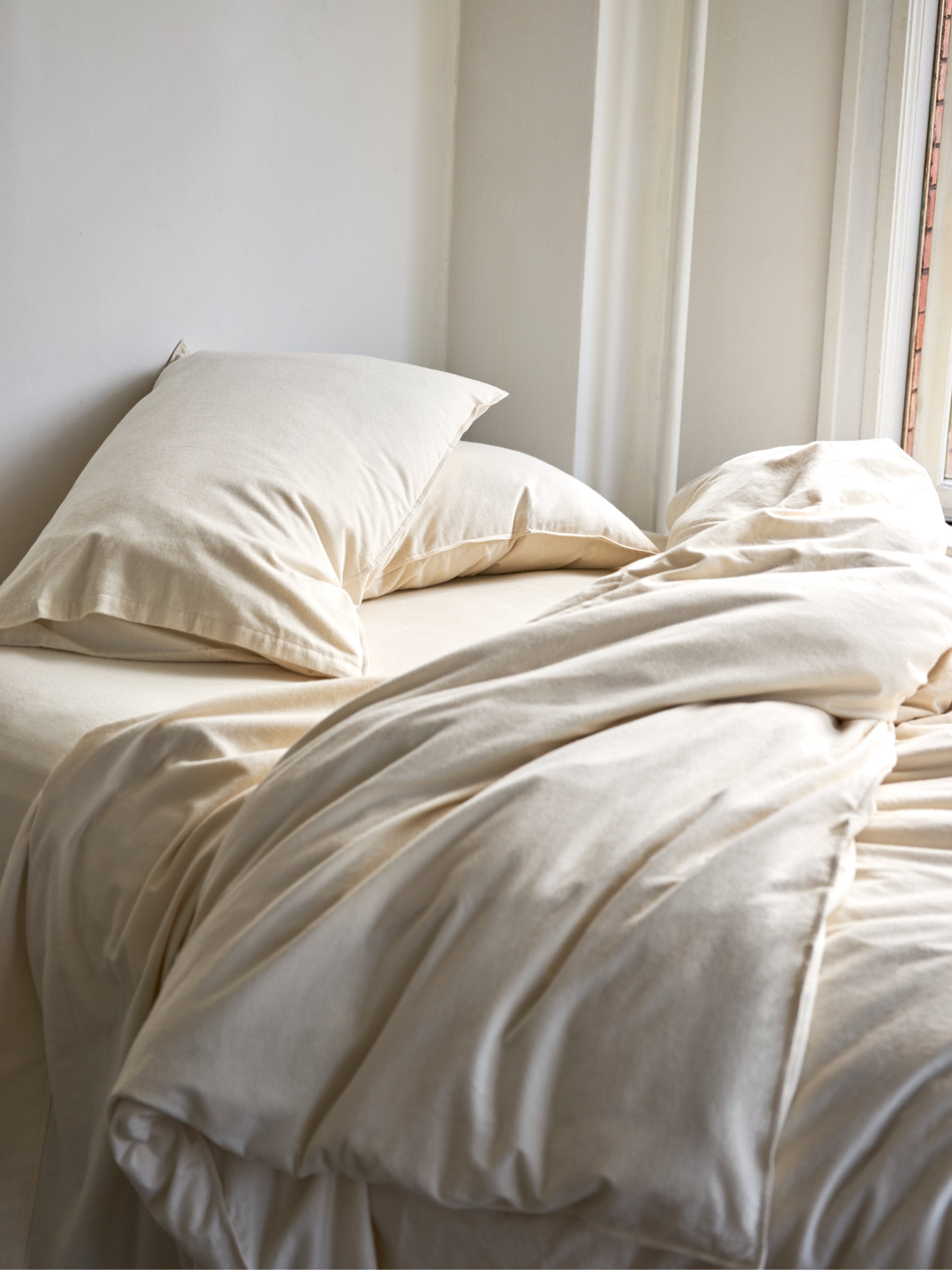 Organic Warm & Cozy Flannel Duvet Cover